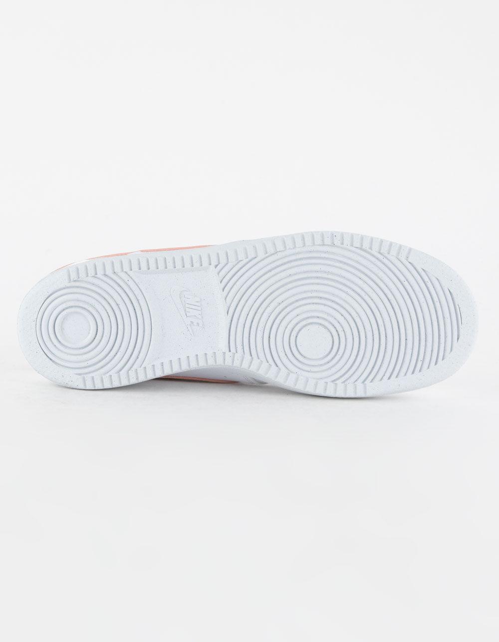 NIKE Court Vision Low Next Nature Womens Shoes - WHT/PNK Product Image