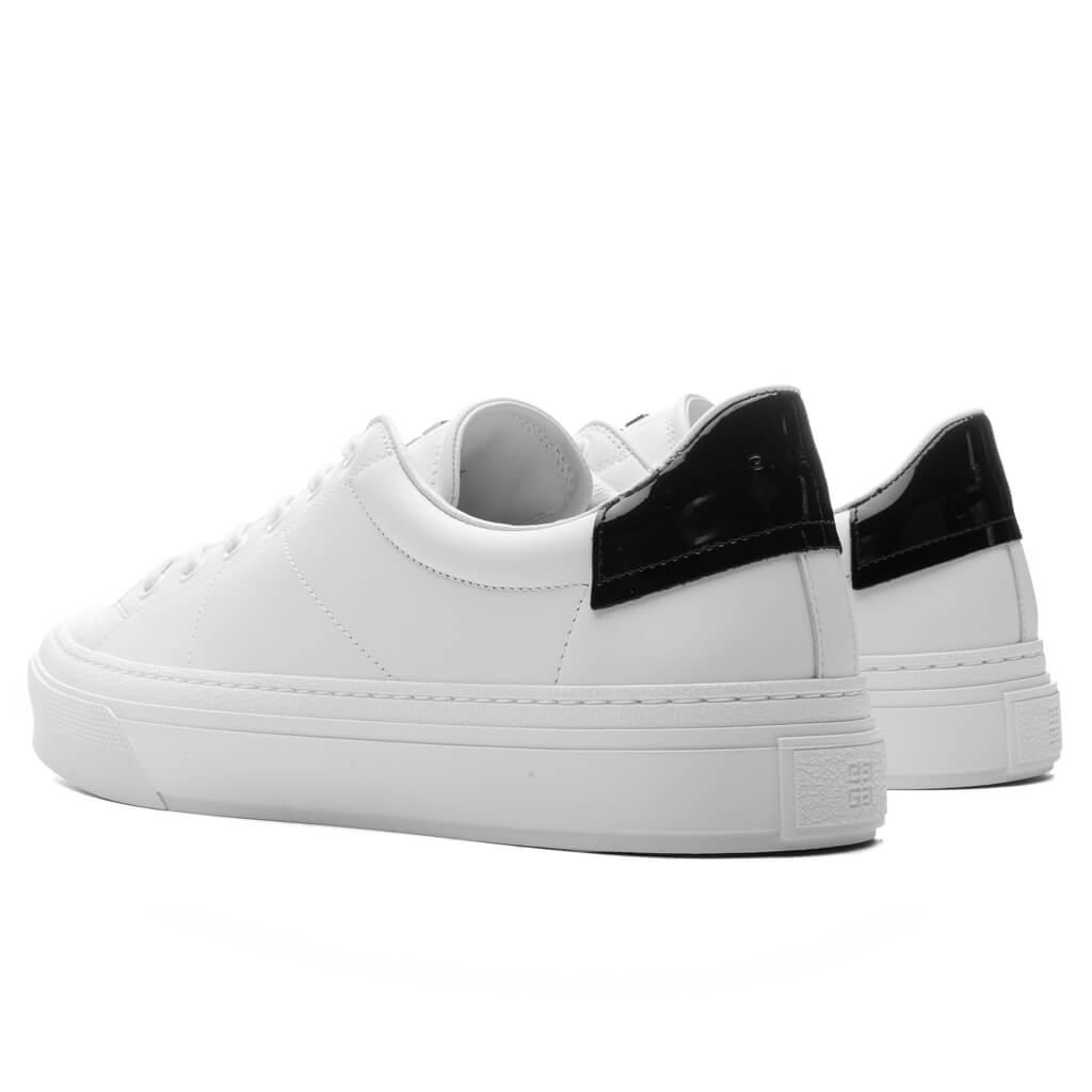 City Sport Sneakers in Leather - White/Black Male Product Image