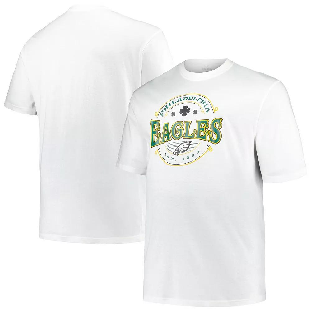 Men's Fanatics Kelly Green Philadelphia Eagles Big & Tall Celtic T-Shirt, Size: 4XLT Product Image