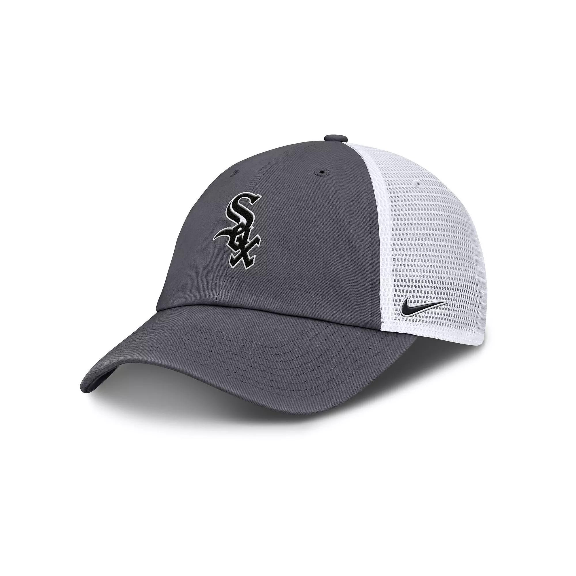 Men's Nike Gray Chicago White Sox Adjustable Trucker Hat,  Product Image