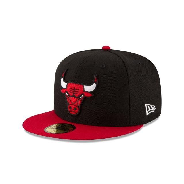 Chicago Bulls 2Tone Black 59FIFTY Fitted Hat Male Product Image
