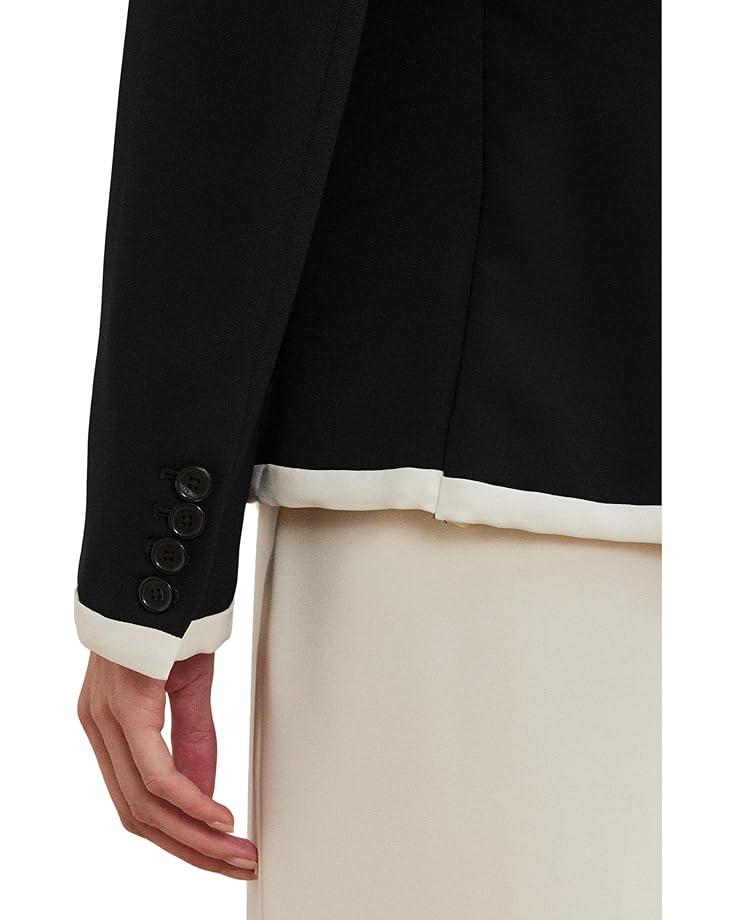 Double-Faced Georgette Wide-Leg Pants Product Image