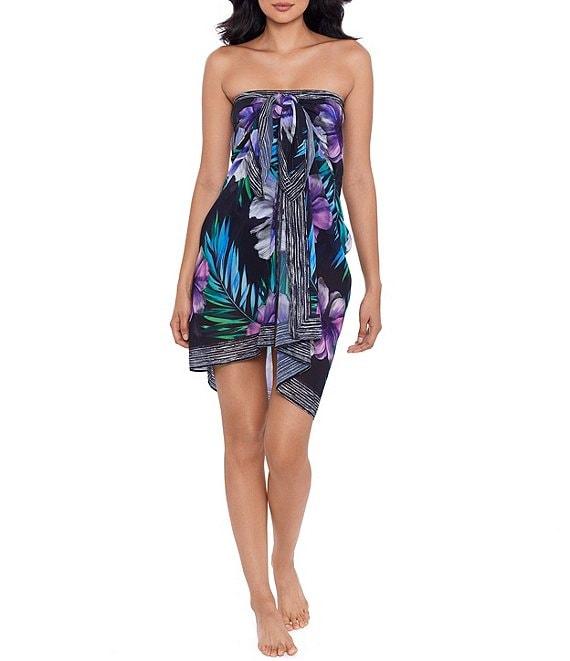 Miraclesuit Flora Aura Georgette Scarf Pareo Swim Cover-Up Product Image