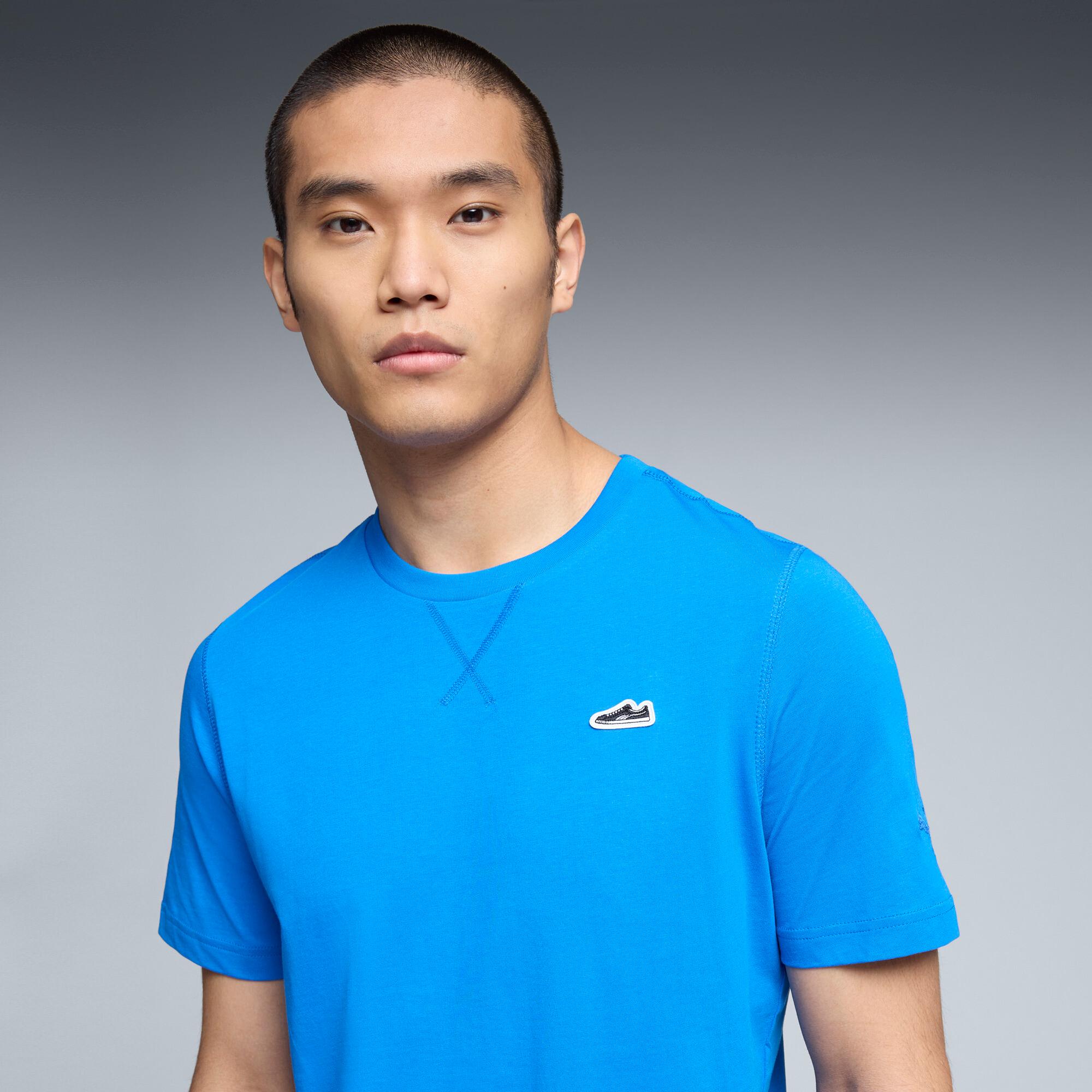 PUMA Wardrobe Essentials Suede Men's T-Shirt Product Image