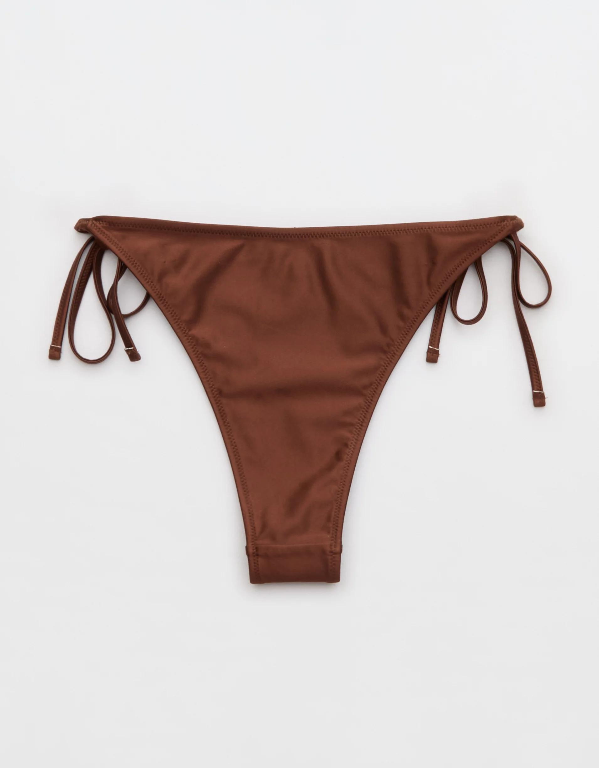 Aerie The Sunbun Shine Lace Bikini Bottom Product Image