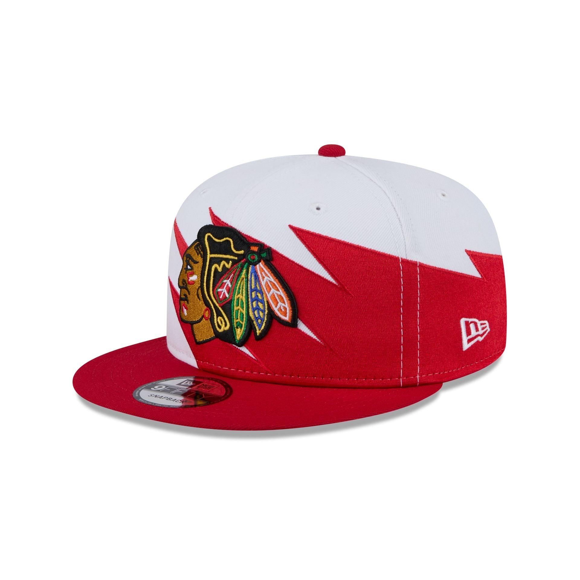 Chicago Blackhawks Jagged 9FIFTY Snapback Hat Male Product Image