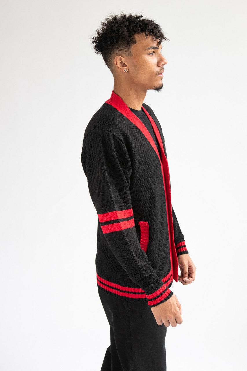 Embroidered Emblem Varsity Cardigan Product Image