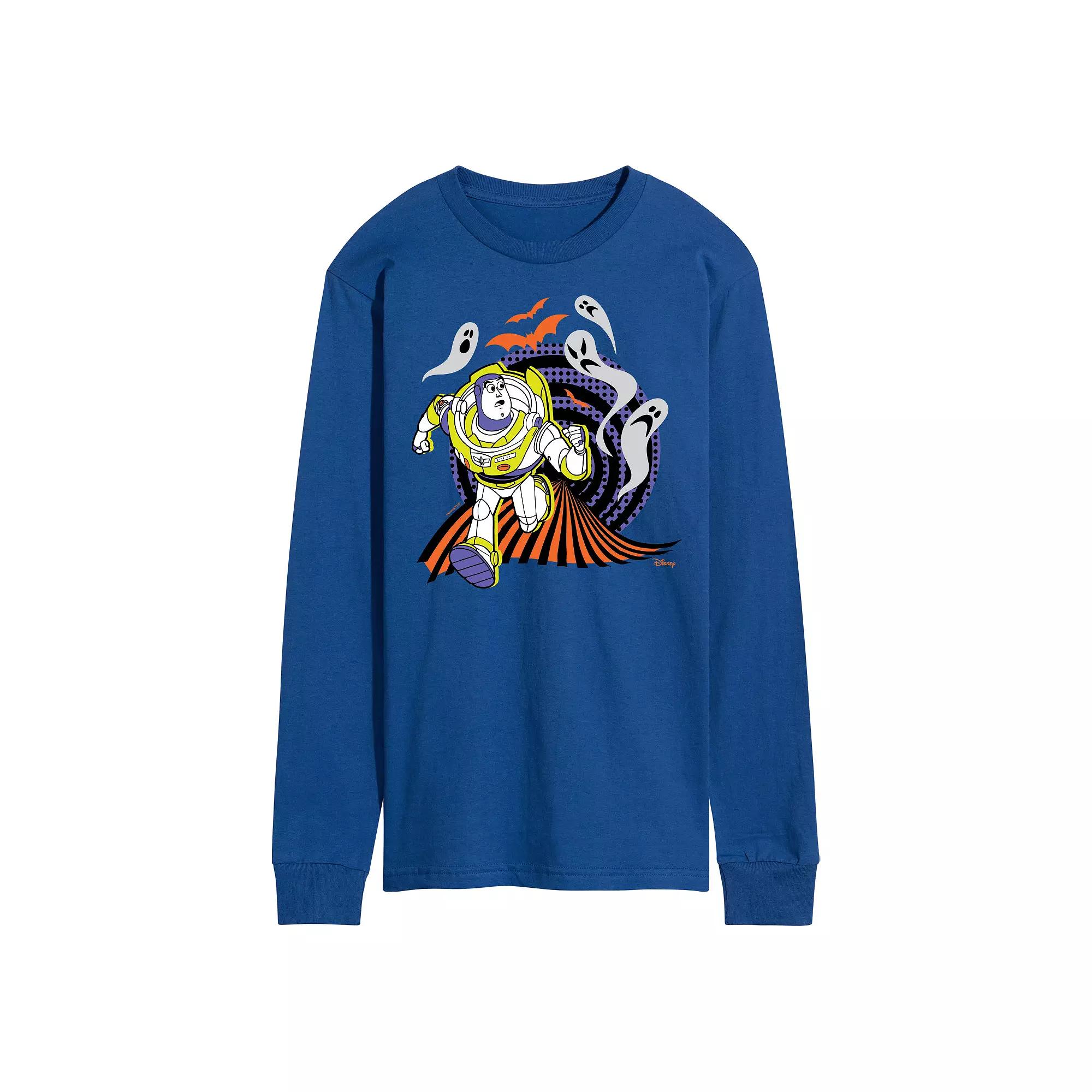 Disney/Pixar's Toy Story Men's Buzz Lightyear Halloween Long Sleeve Graphic Tee,  Product Image