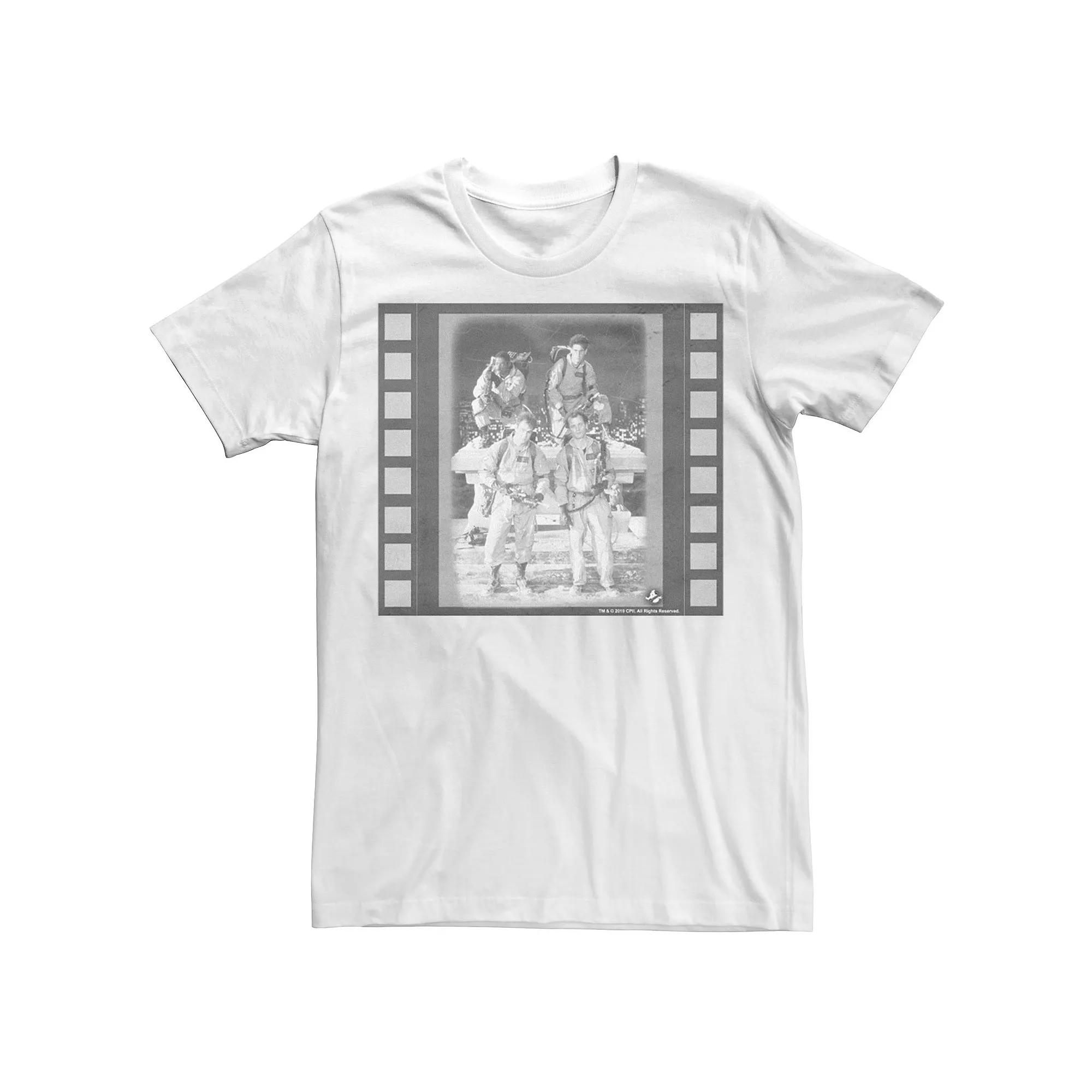 Big & Tall Ghostbusters Group Shot Vintage Film Poster Tee, Men's,  Product Image