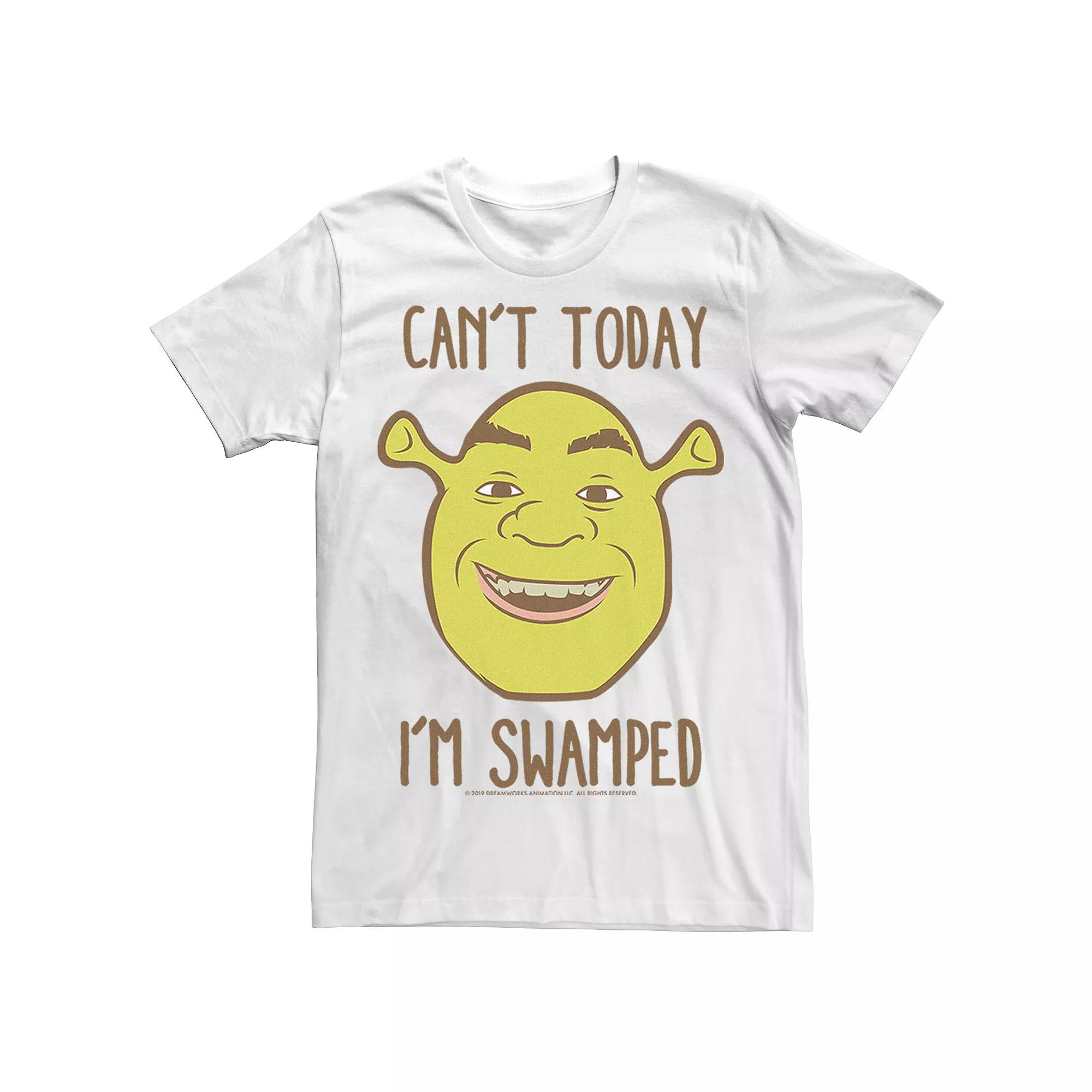 Men's Shrek Can't Today I'm Swamped Tee,  Product Image