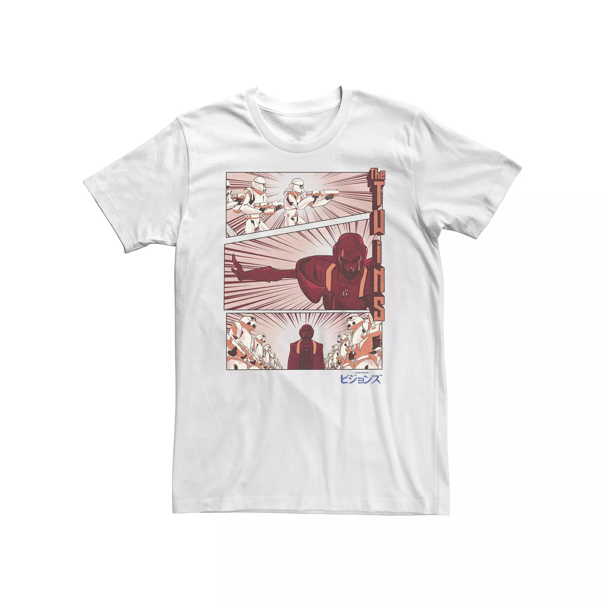 Big & Tall Star Wars: Visions Showdown Panel Poster Tee, Boy's,  Product Image