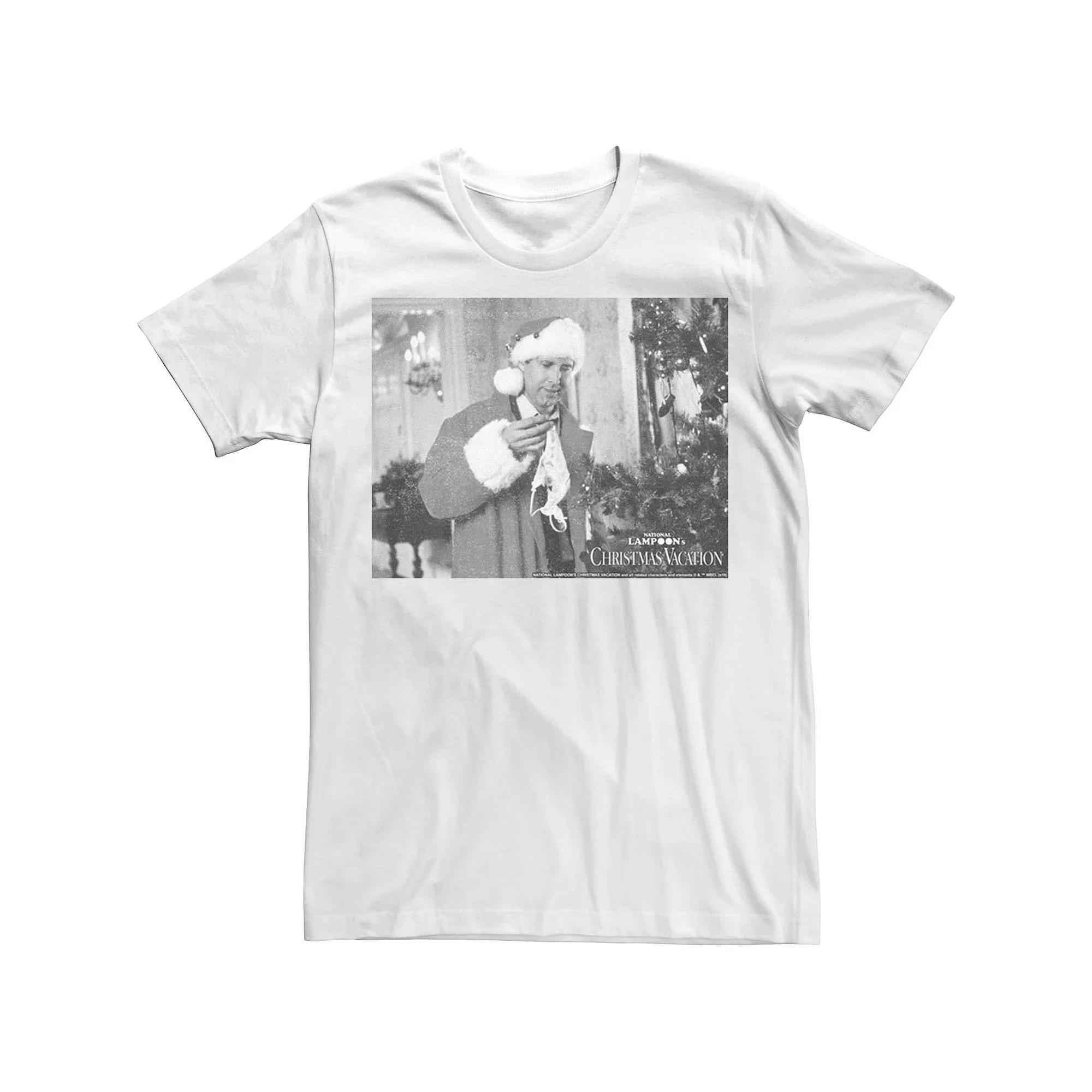 Men's Christmas Vacation Panty Shot Photo Real Tee,  Product Image