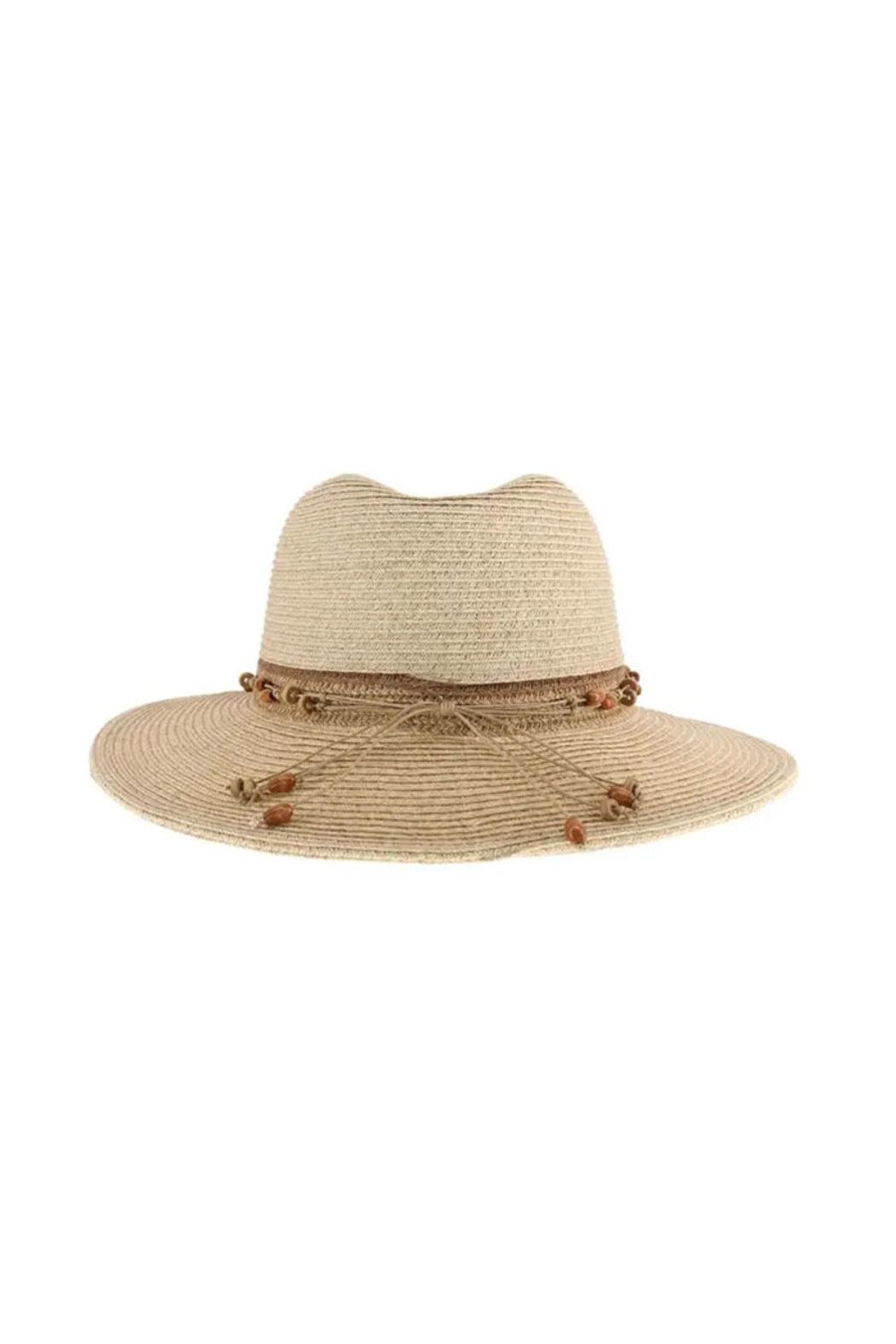 Natural Bead Trim C.C Sun Hat Product Image