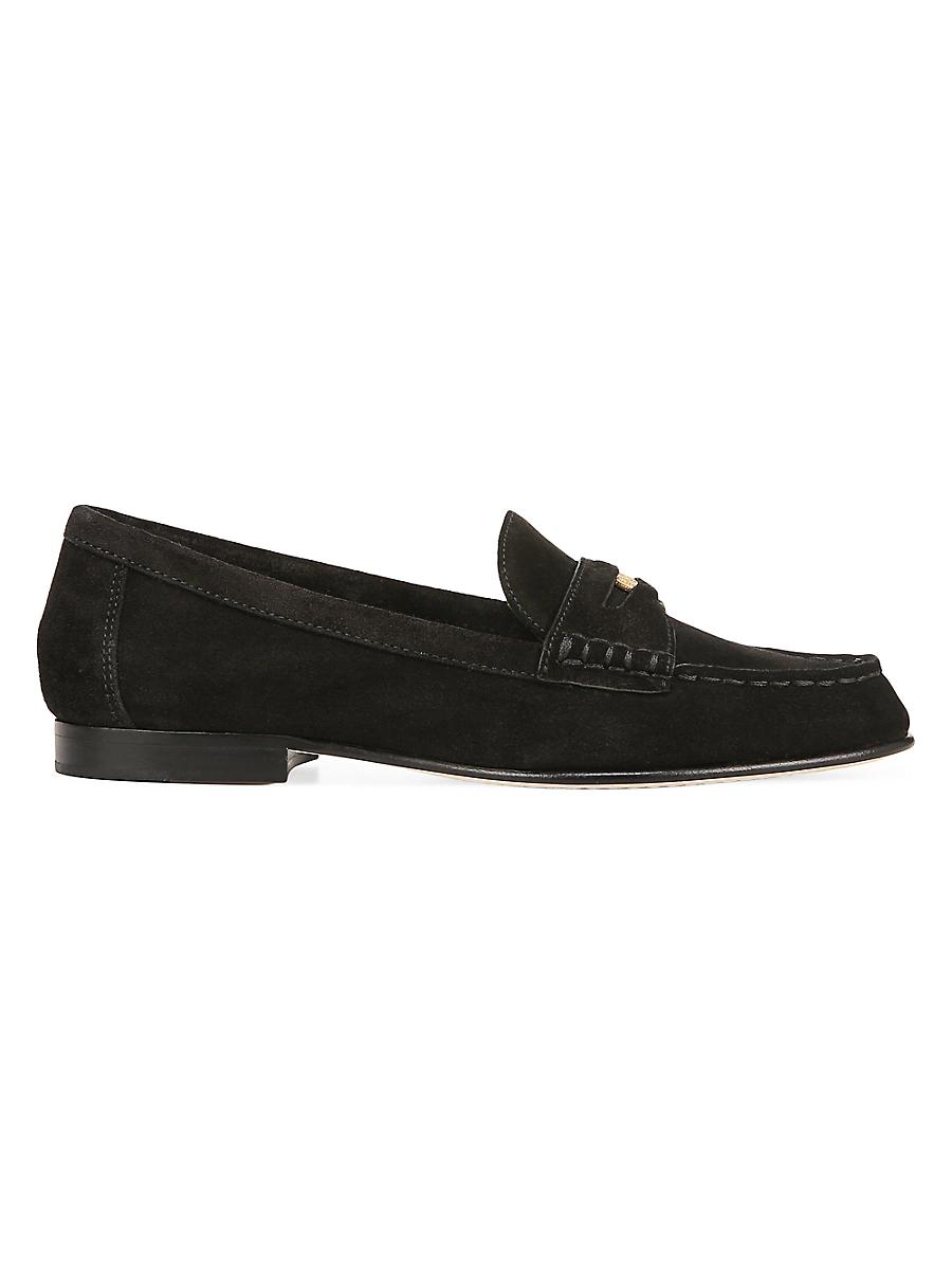 Womens Hazelwood Suede Penny Loafers Product Image