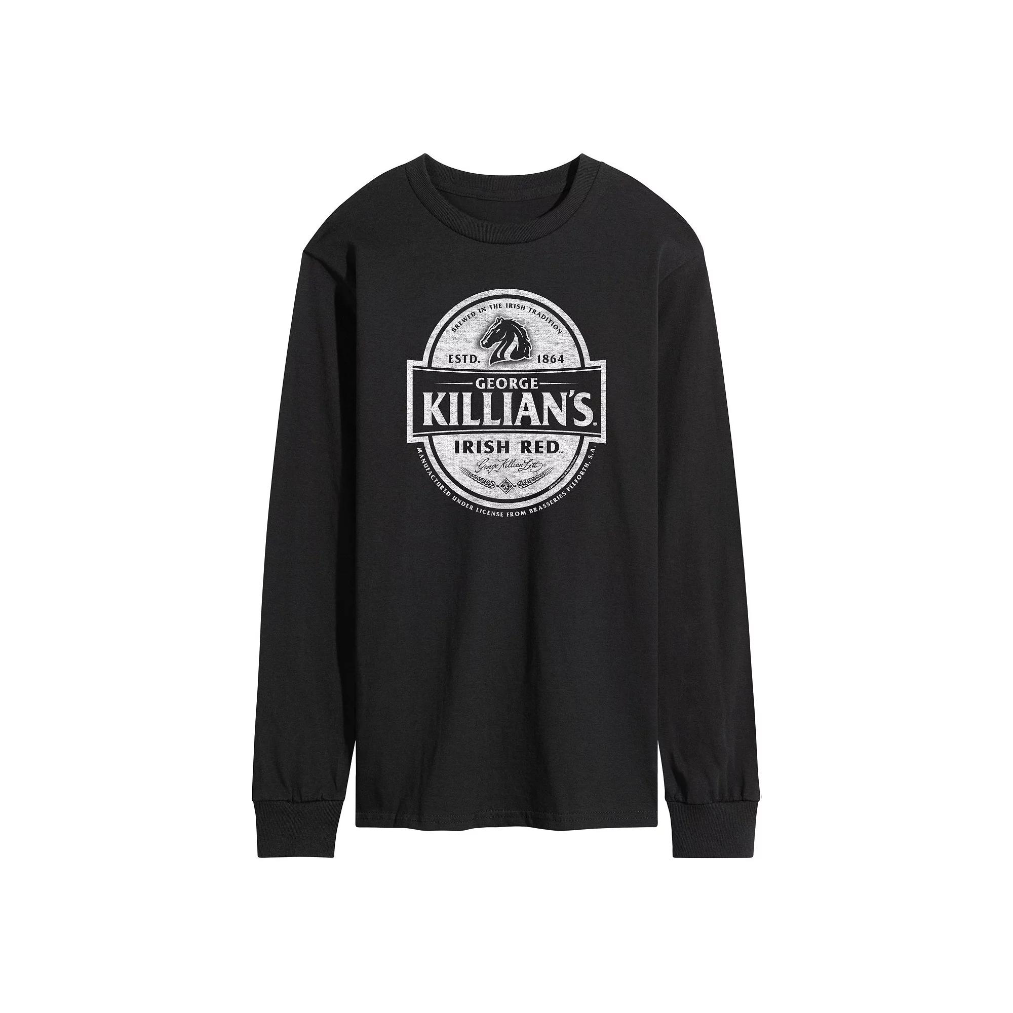 Men's Killians Label Long Sleeve Graphic Tee,  Product Image