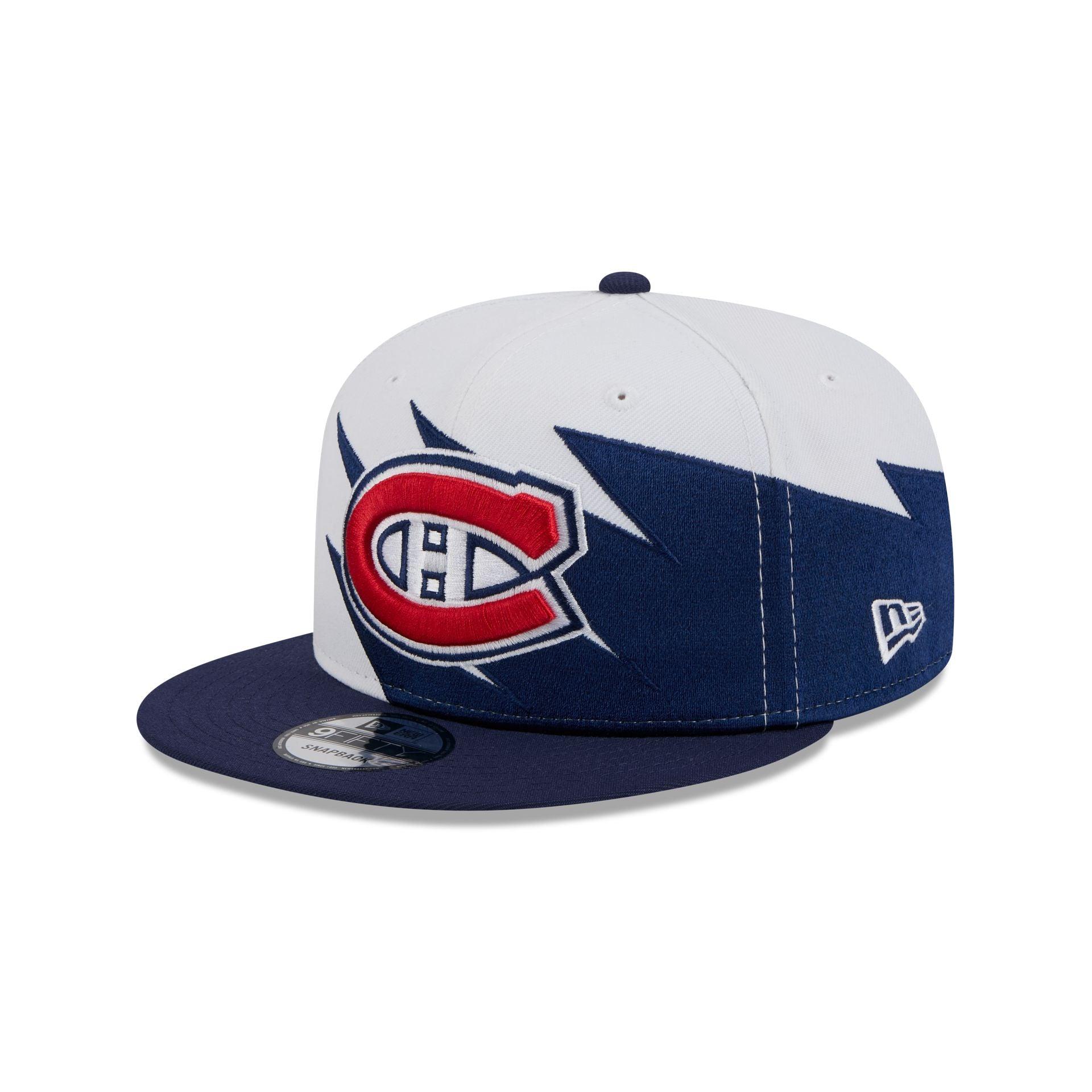 Montreal Canadiens Jagged 9FIFTY Snapback Hat Male Product Image