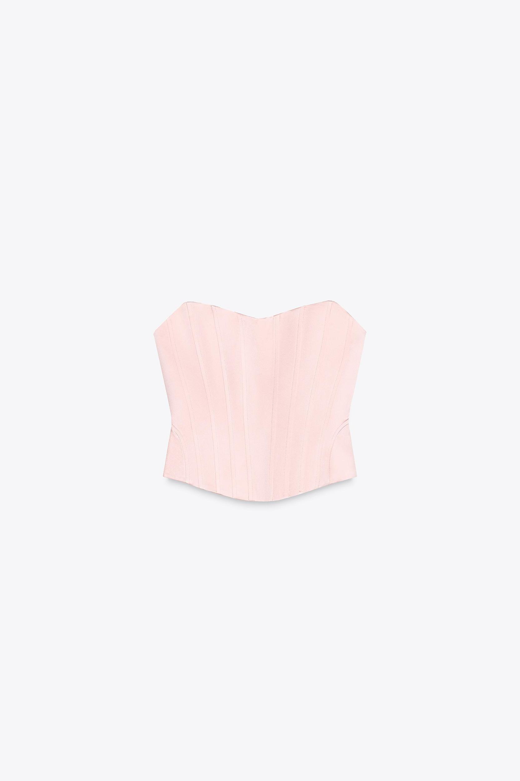 SATIN CORSET TOP Product Image