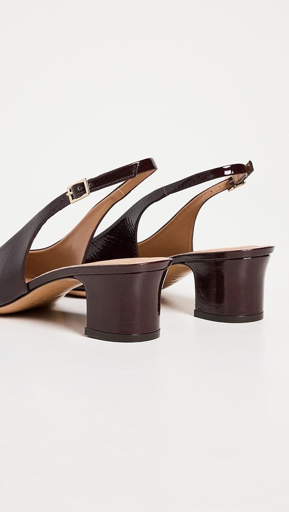 Mansur Gavriel Pointy Toe Slingback Pumps | Shopbop Product Image