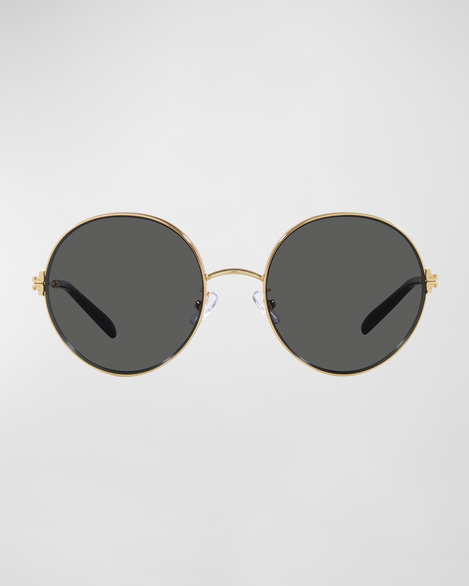 T-Monogram Round Metal & Plastic Sunglasses  Product Image