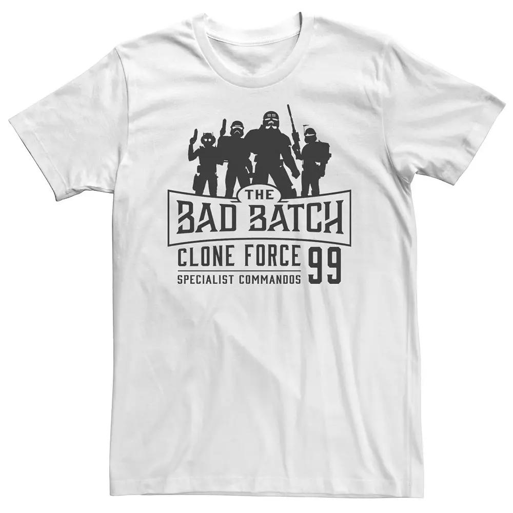 Big & Tall Star Wars Bad Batch Emblem Tee, Men's,  Product Image