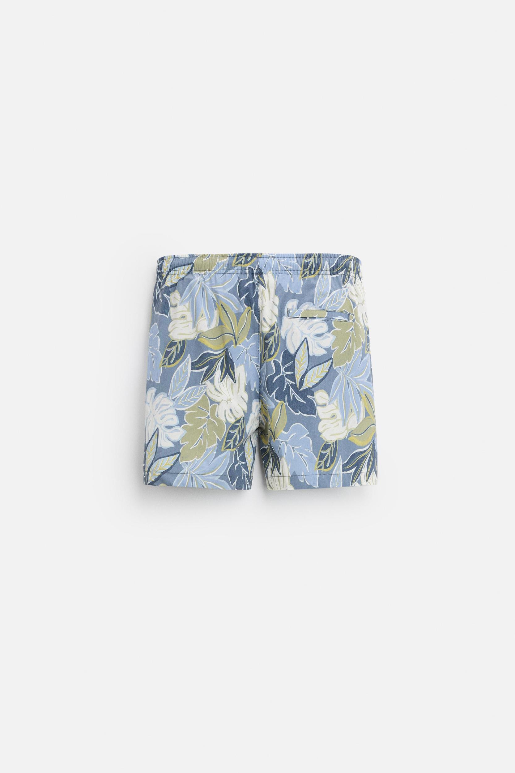PRINTED MID-LENGTH SWIMSUIT Product Image