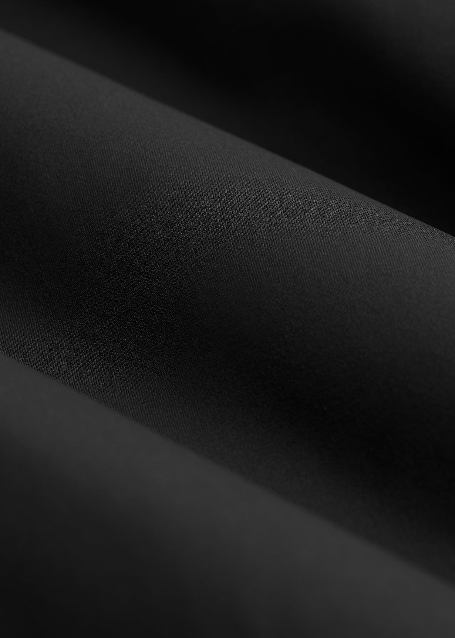 High Rise Pull On Mini Flare Pant for Tall Women in Black Female Product Image