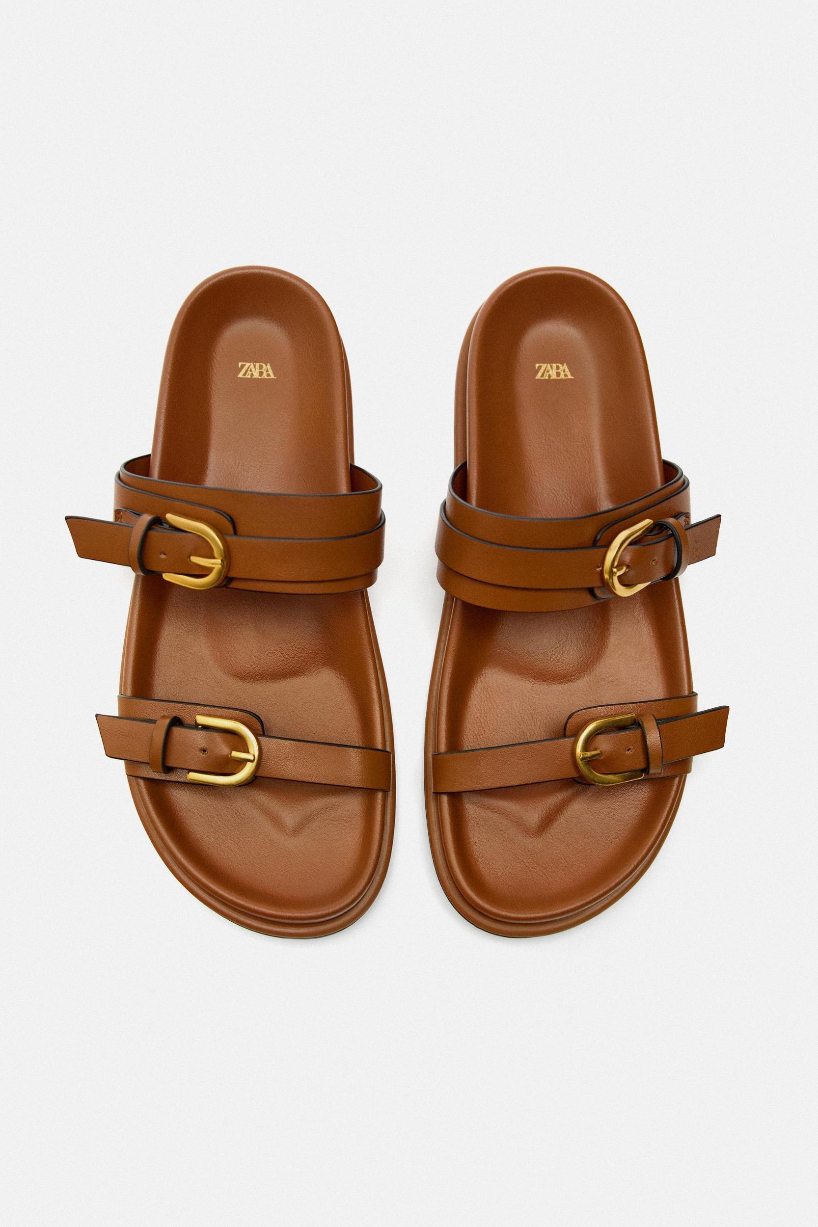 BUCKLED SANDALS Product Image