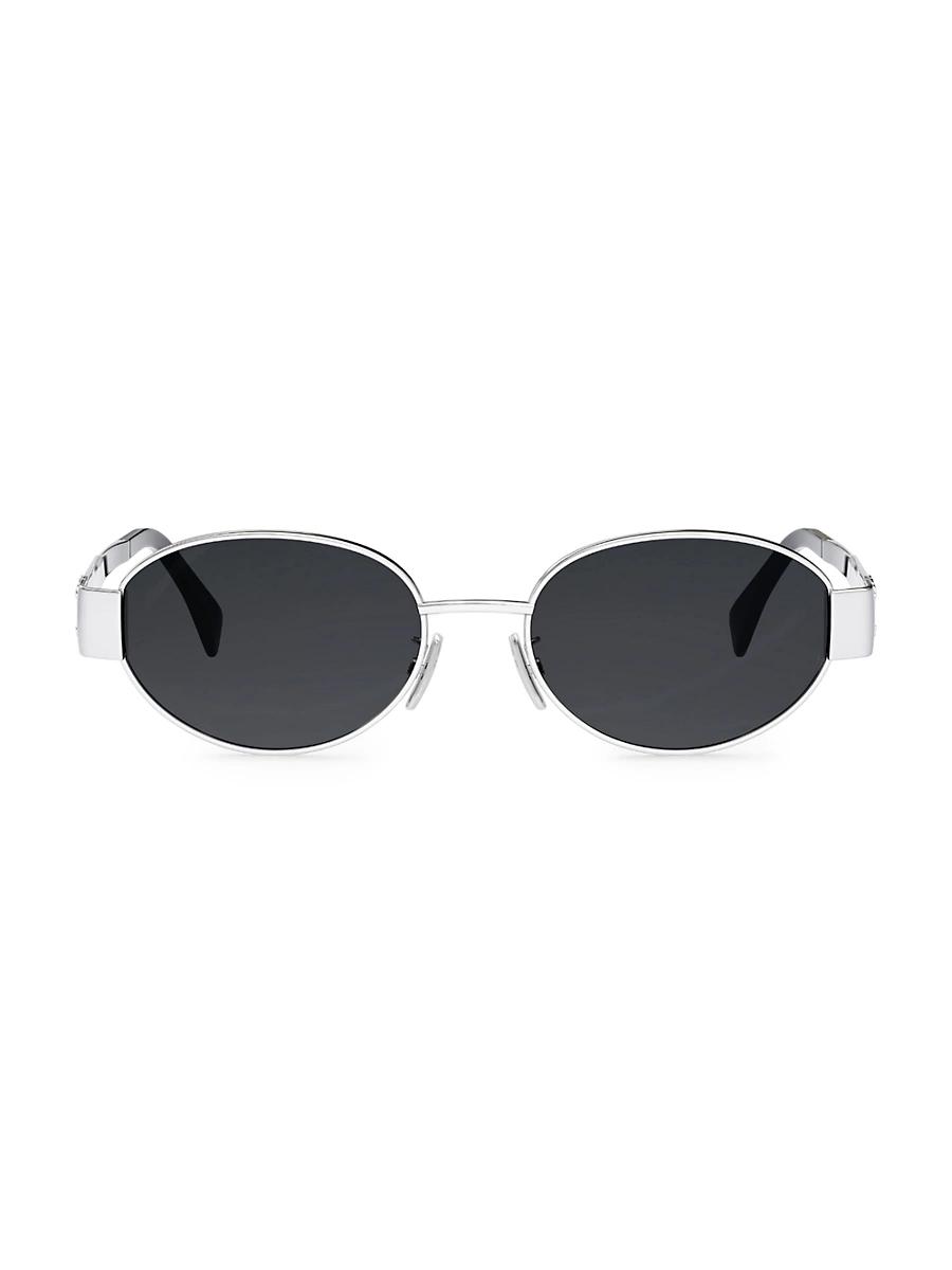 Mens Triomphe 54MM Oval Sunglasses Product Image