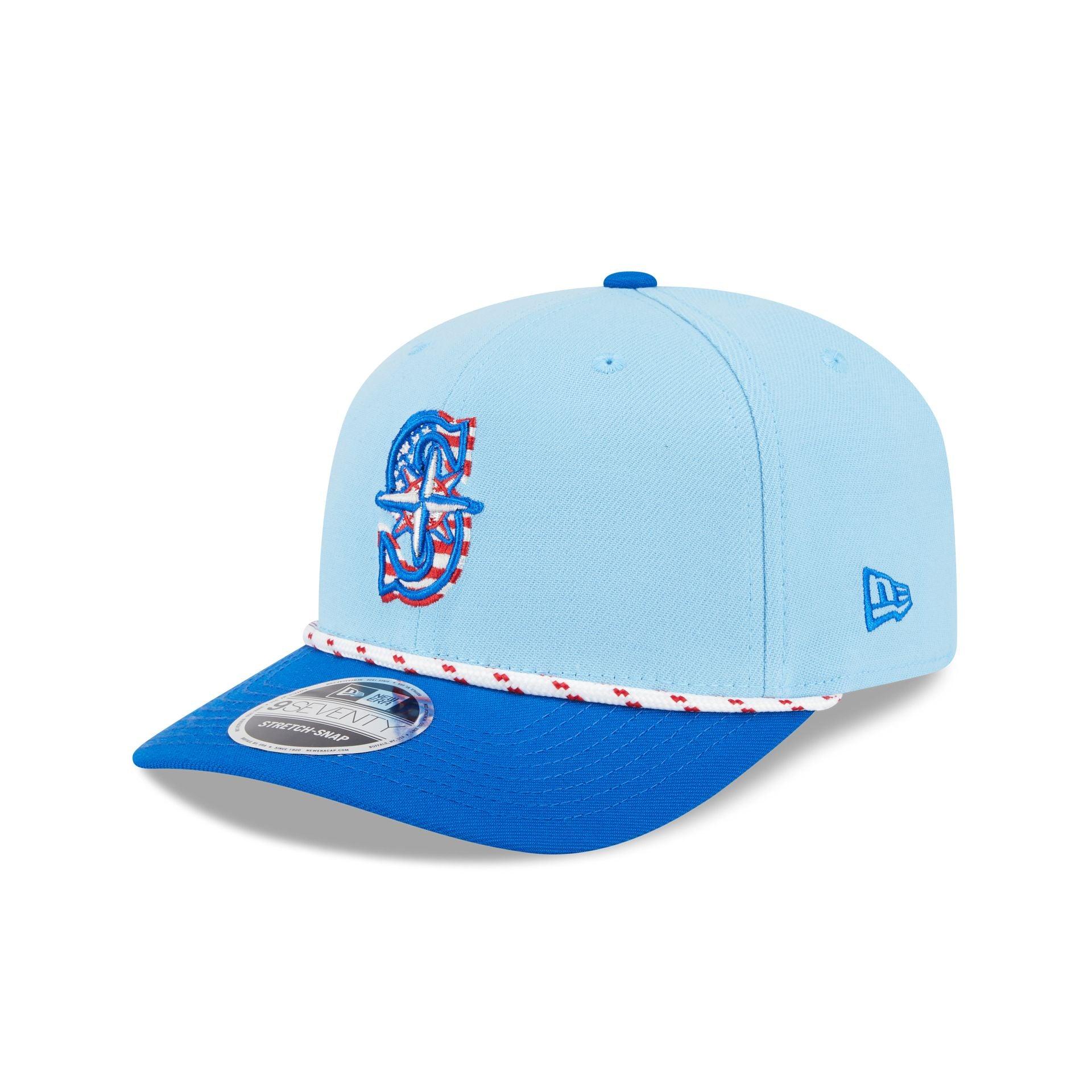 Seattle Mariners Independence Day 2025 9SEVENTY Stretch-Snap Hat Male Product Image