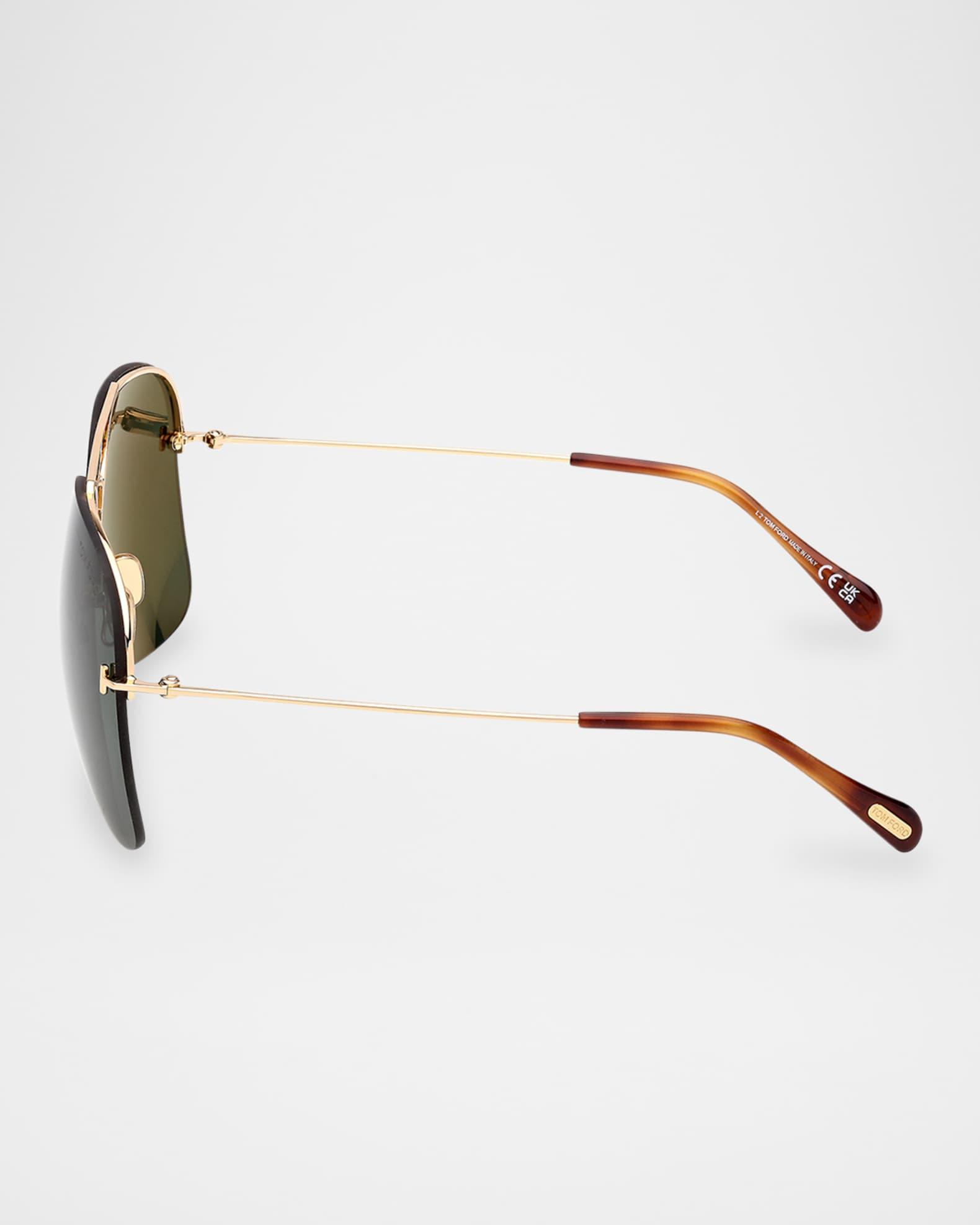 Men's Mackenzie-02 Metal Photochromic Aviator Sunglasses Product Image