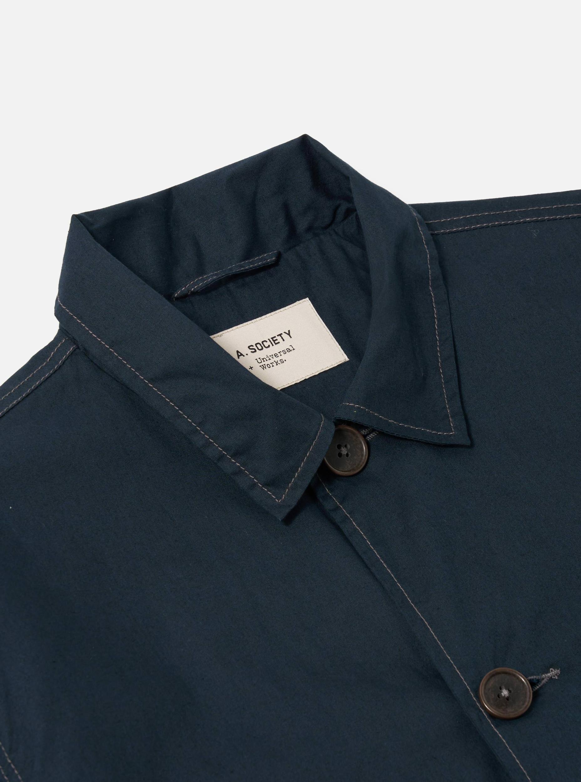 A. SOCIETY x Universal Works Navy Broadcloth Starline Jacket Product Image