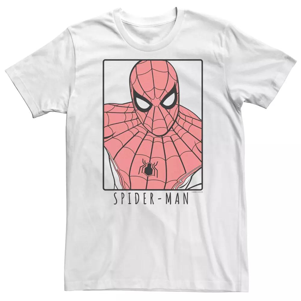 Men's Marvel Spider-Man Classic Cartoon Tee,  Product Image
