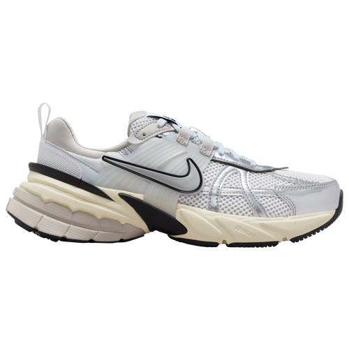 Nike Womens Nike V2K Run - Womens Running Shoes White/Silver/Black Product Image