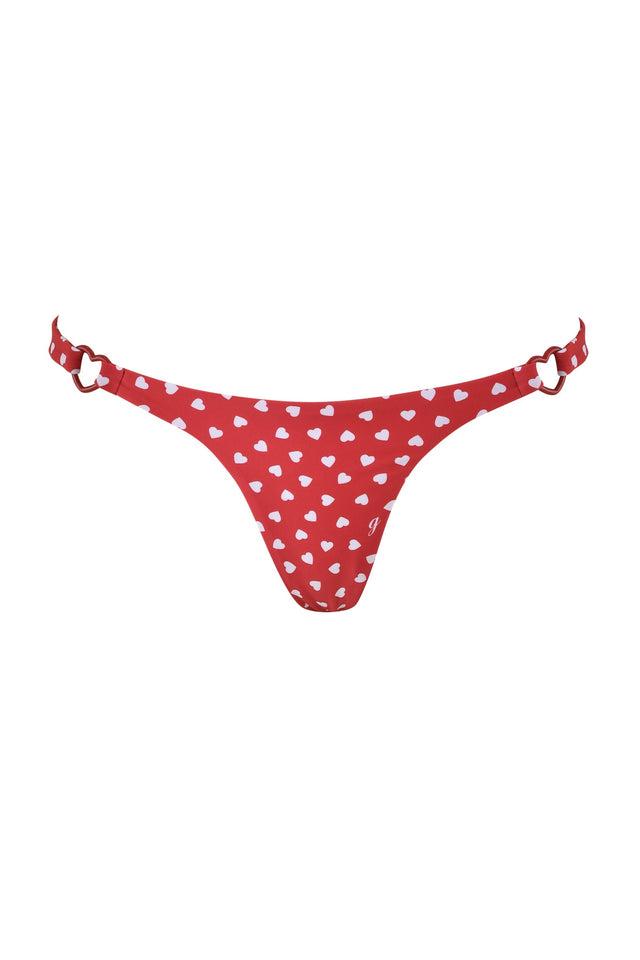 VALENTINA BIKINI TOP - RED : RED HEARTBEAT Product Image