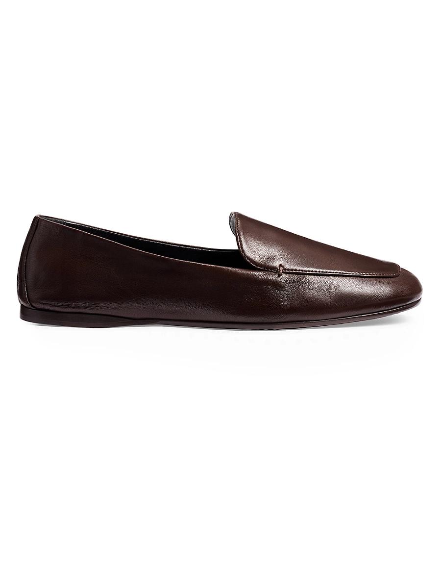 Womens Monroe Leather Loafers Product Image