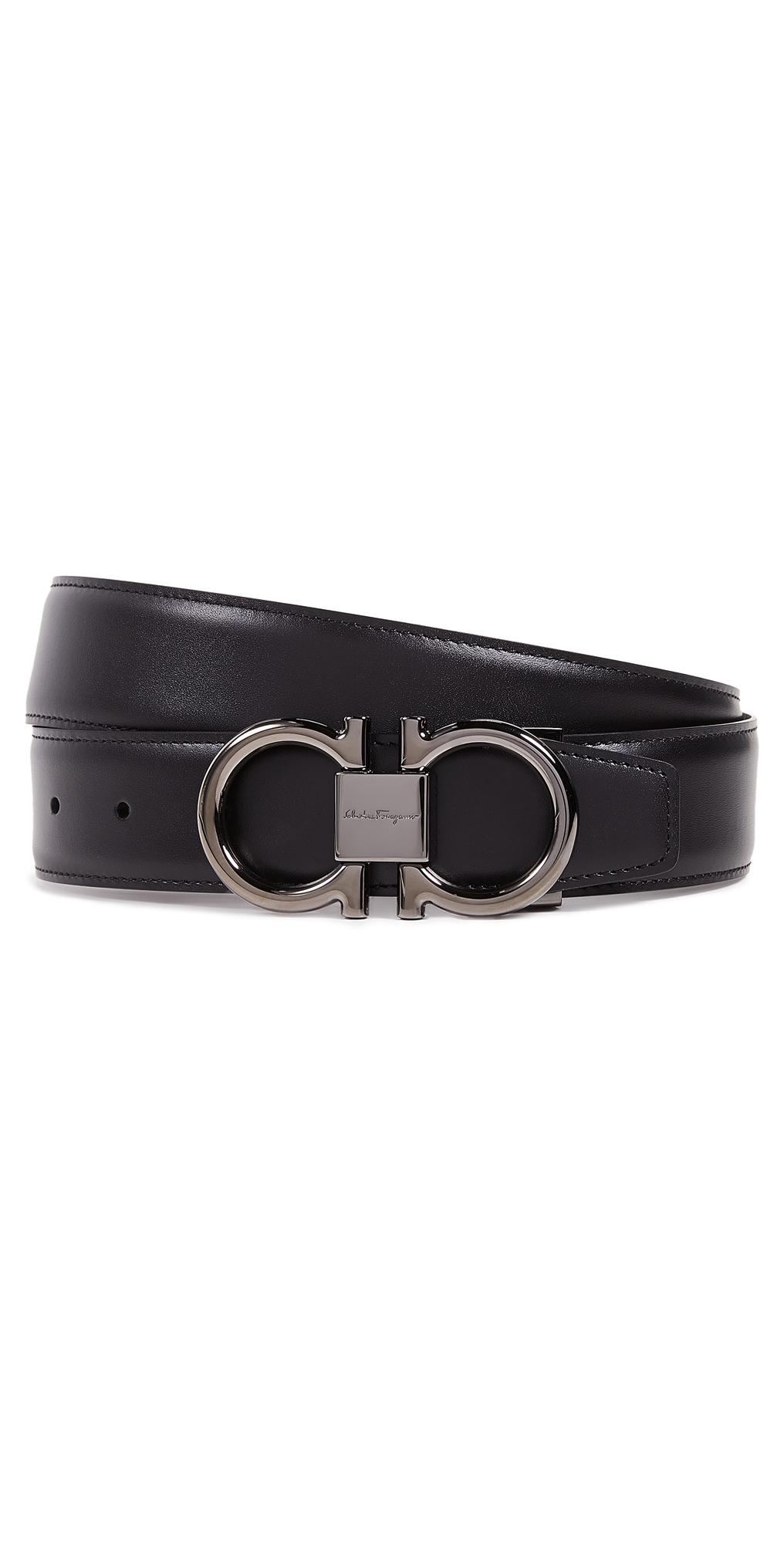 FERRAGAMO Double Gancio Reversible Belt Product Image