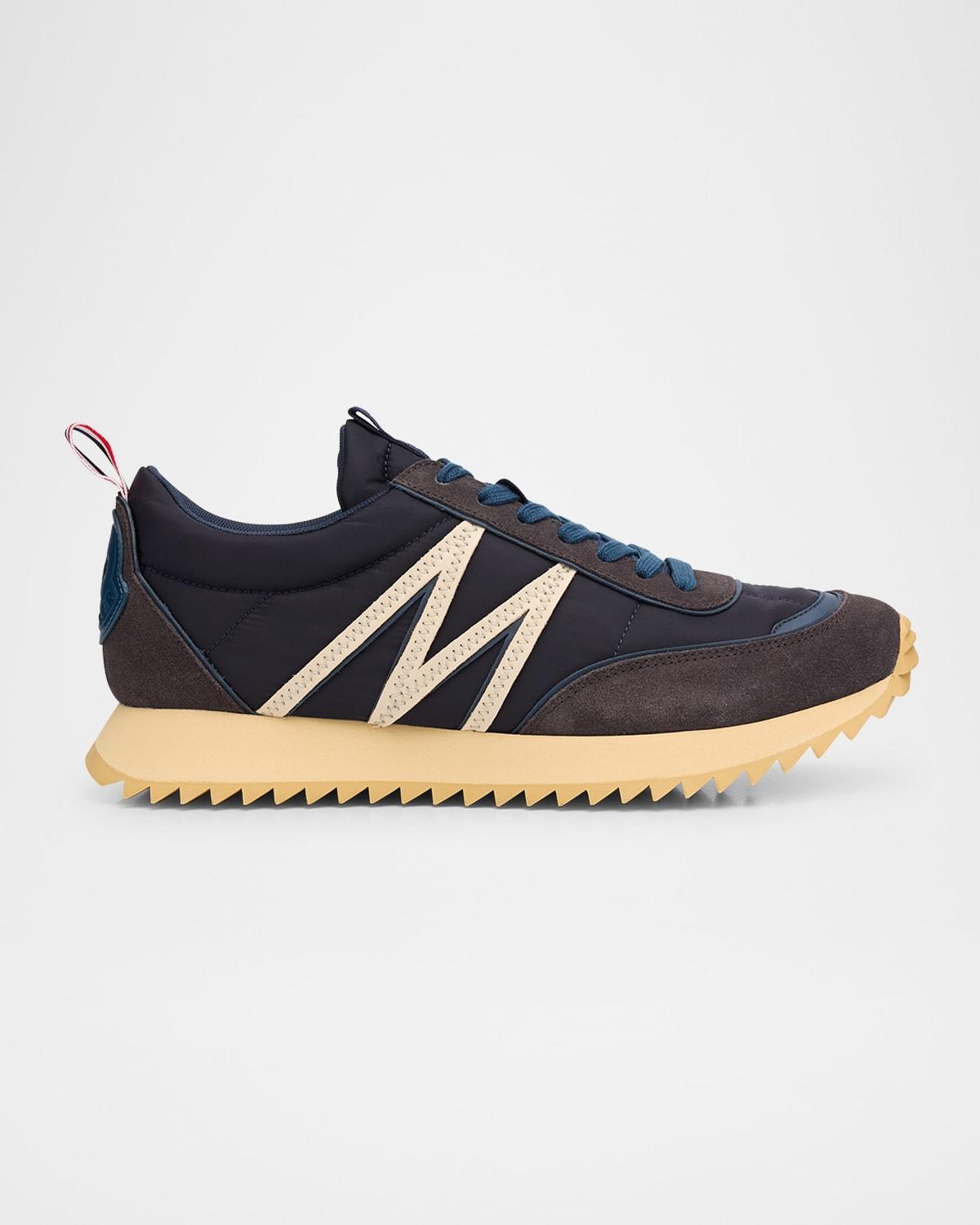 Men's Pacey Nylon and Suede Runner Sneakers Product Image