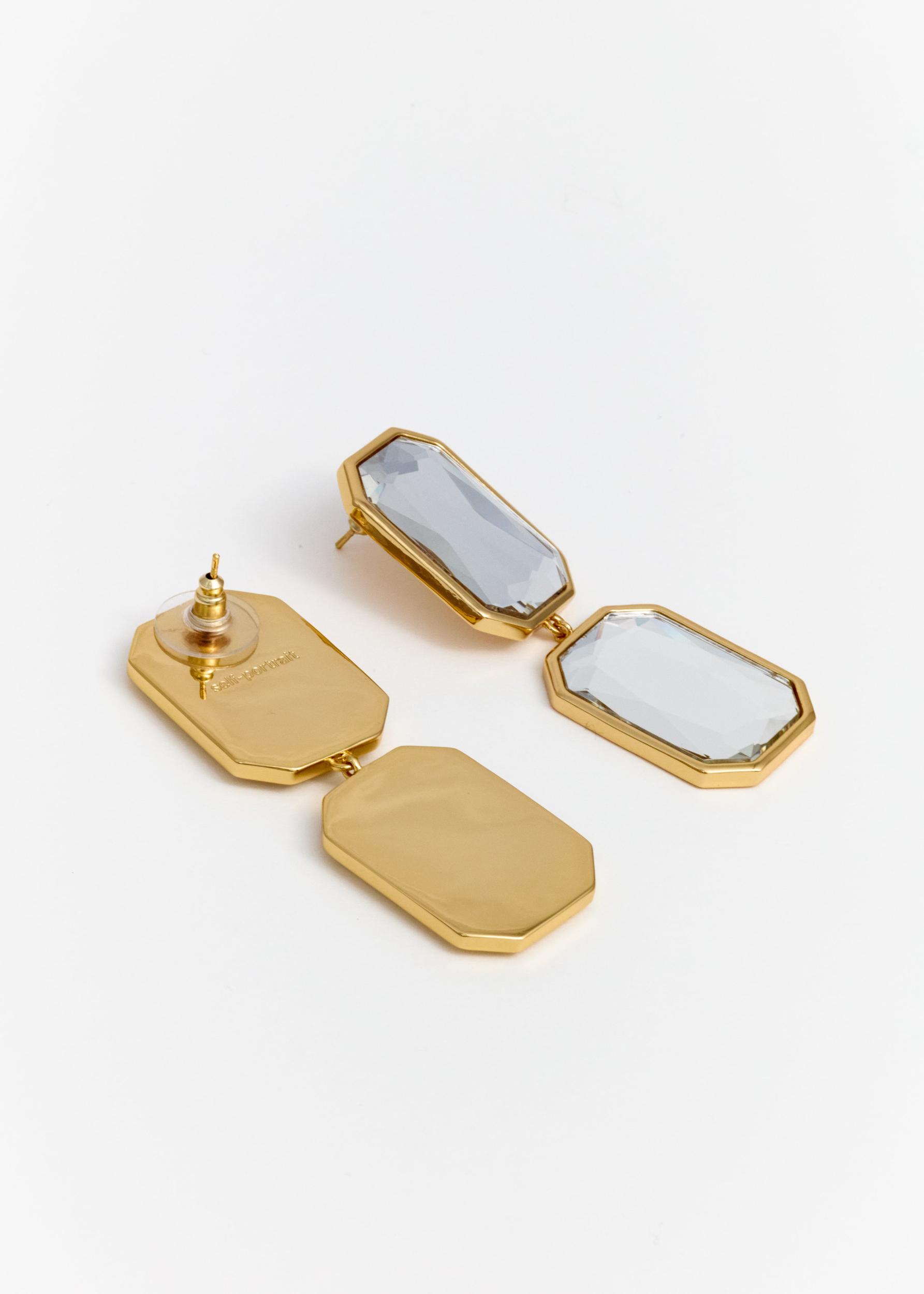 Crystal Tiered Earrings Product Image