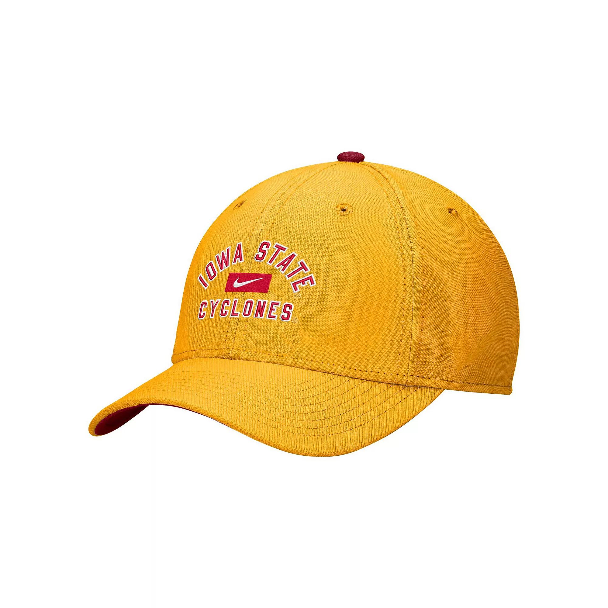 Men's Nike Gold Iowa State Cyclones Rise Flex Hat, Size: Small/Medium Product Image