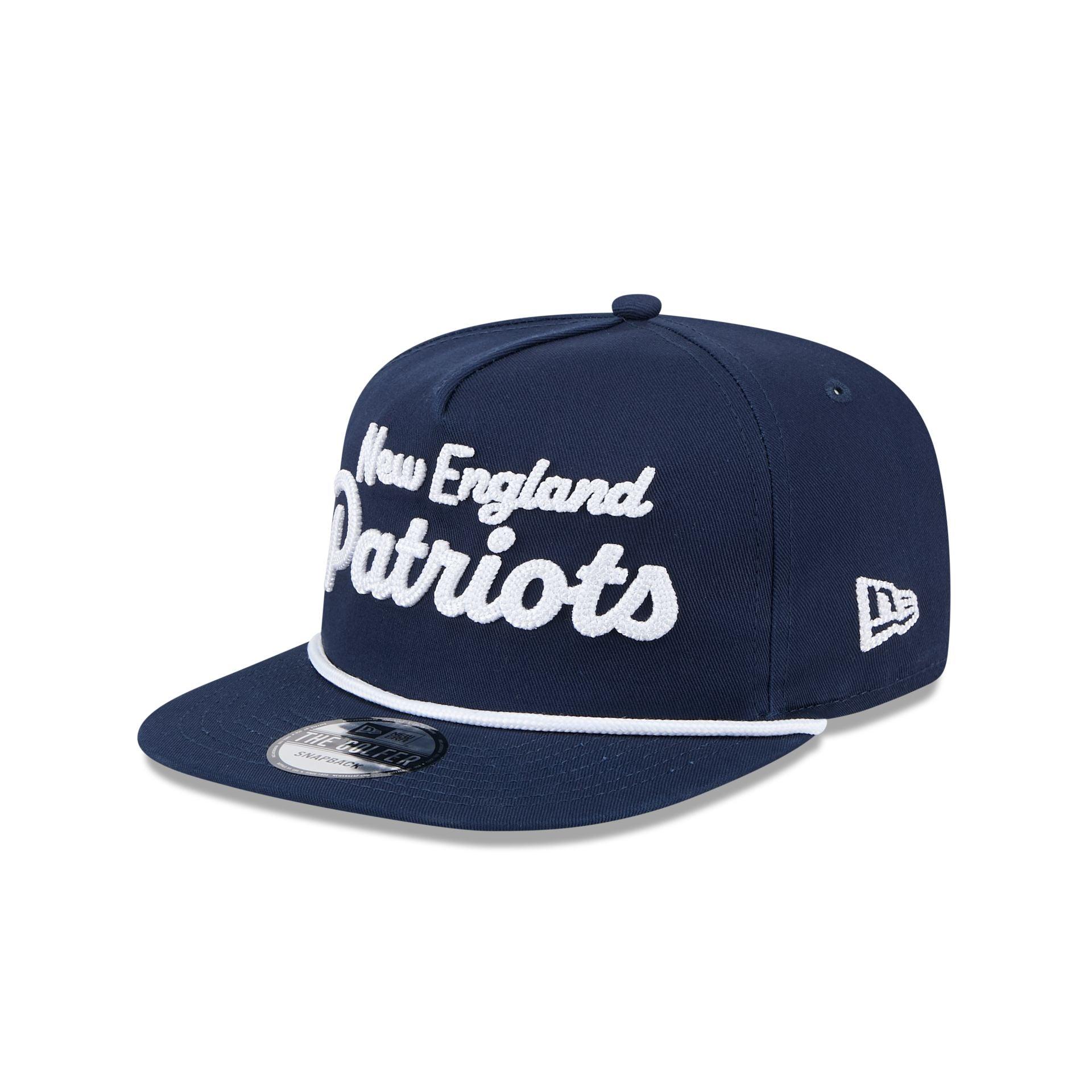 New England Patriots Team Text Golfer Hat Male Product Image
