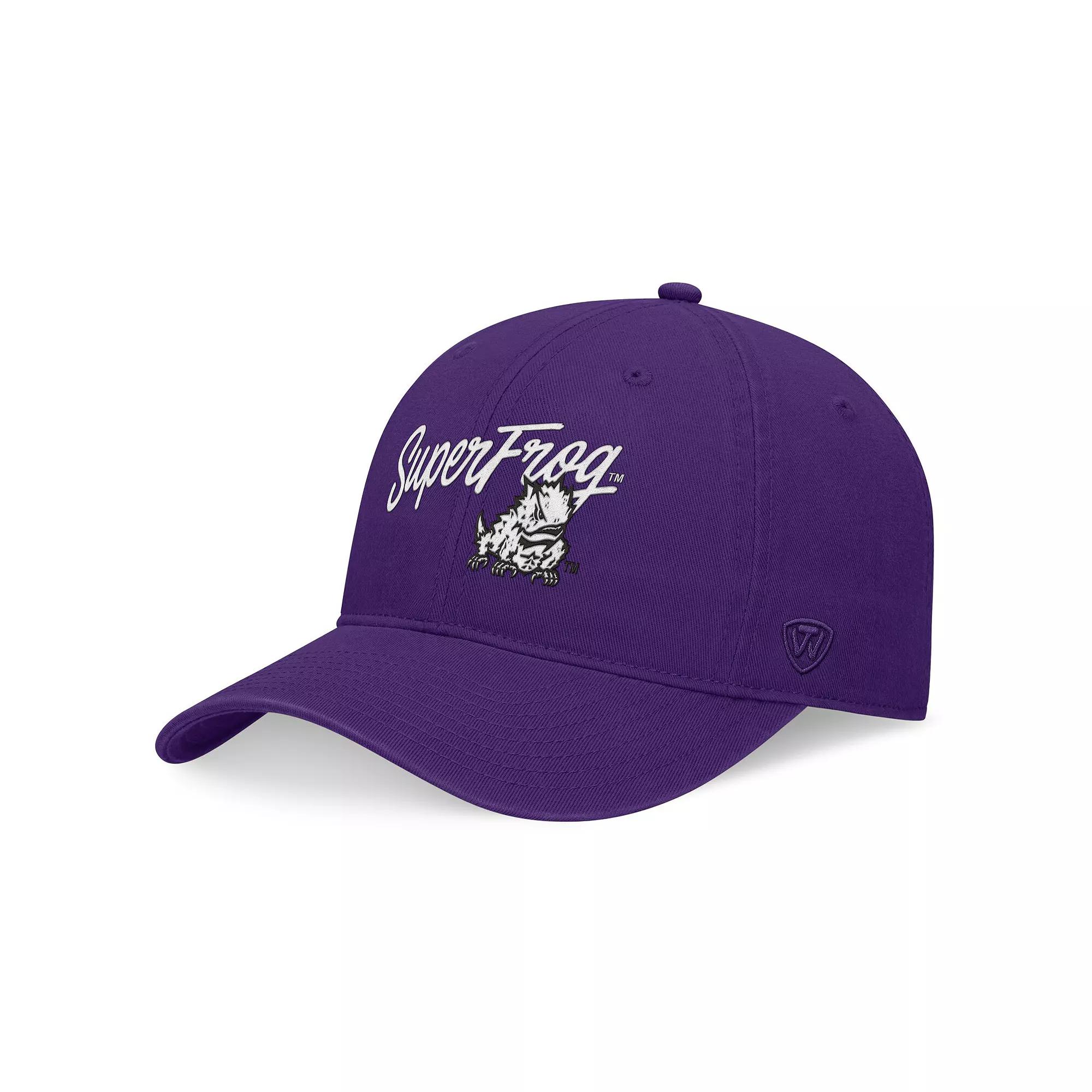 Men's Top of the World Purple Northwestern Wildcats Heritage CeeCee Adjustable Hat Product Image