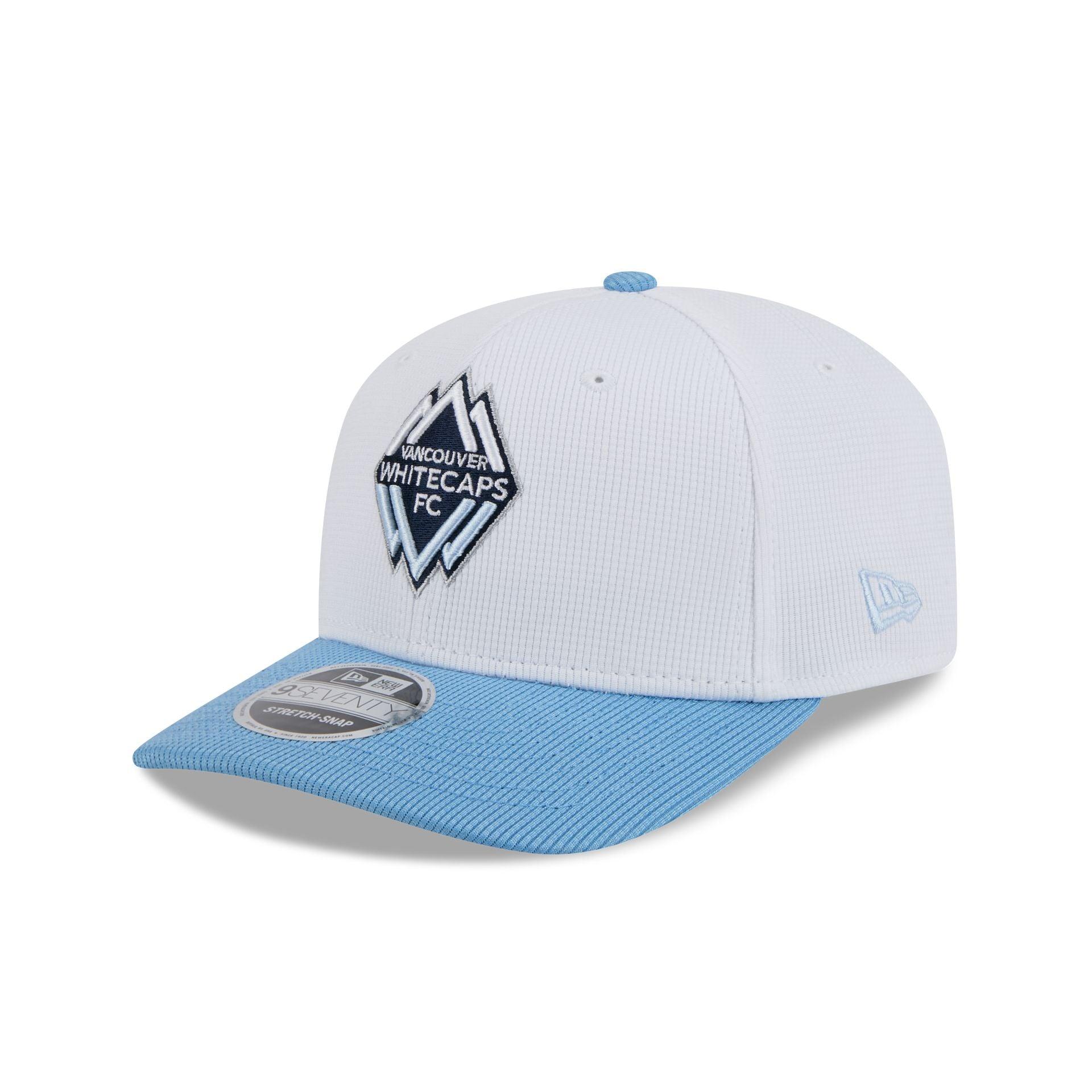 Vancouver White Caps FC 2025 Jersey Hook 9SEVENTY Stretch-Snap Hat Male Product Image