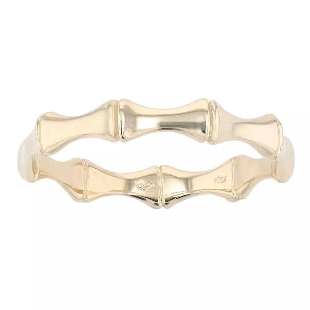 Au Naturale 14k Yellow Gold 3.5mm Ring, Women's, Size: 6, 14k Gold Product Image