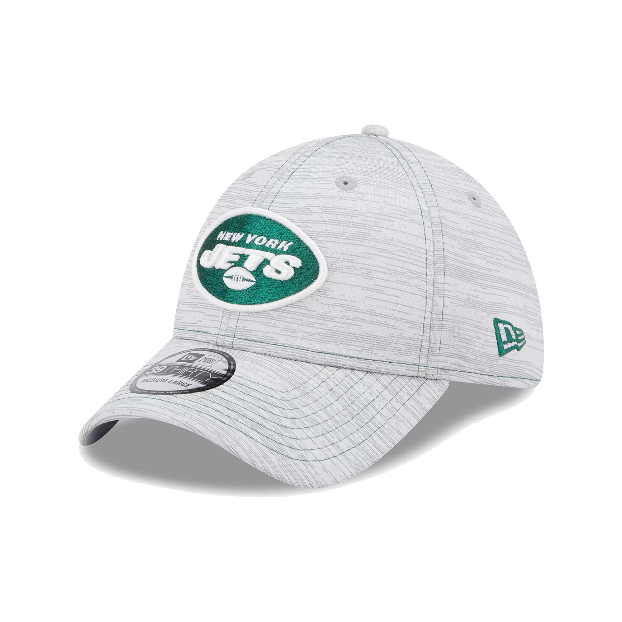 Men's New Era Gray New York Jets Speed 39THIRTY Flex Hat,  Product Image