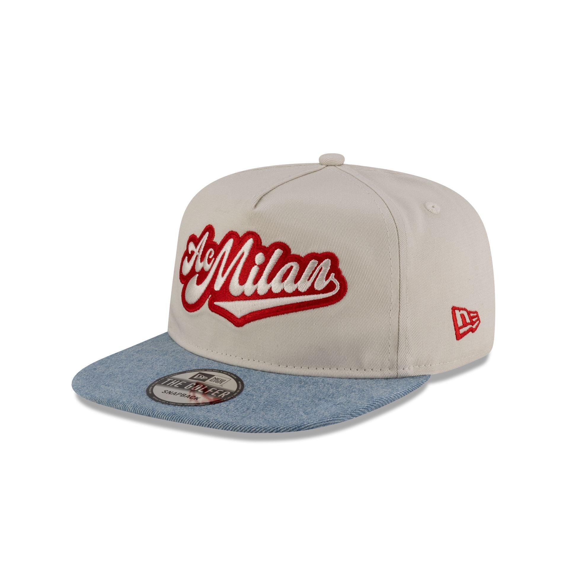 AC Milan Denim Visor Golfer Hat Male Product Image