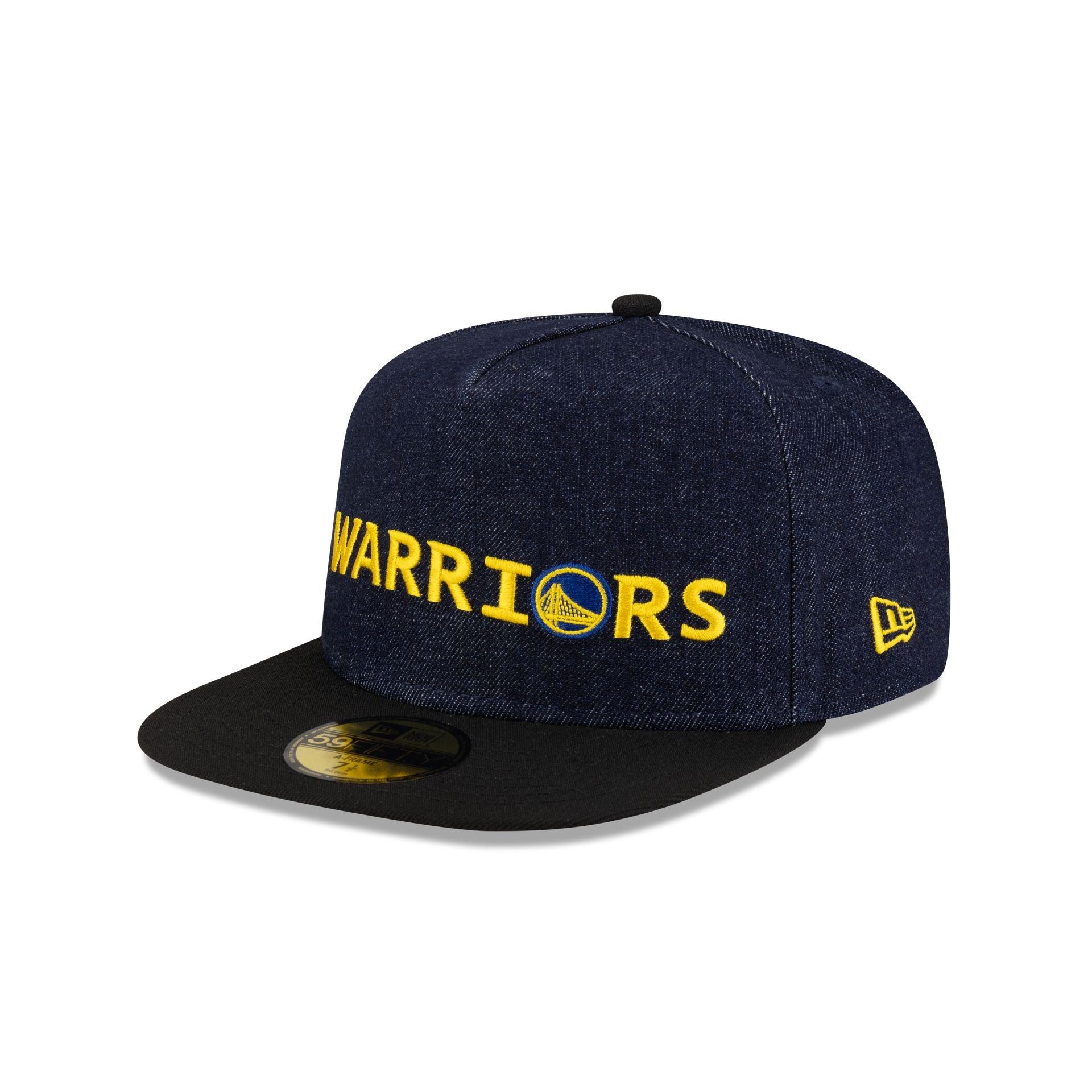 Toronto Raptors Navy Denim 59FIFTY A-Frame Fitted Hat Male Product Image