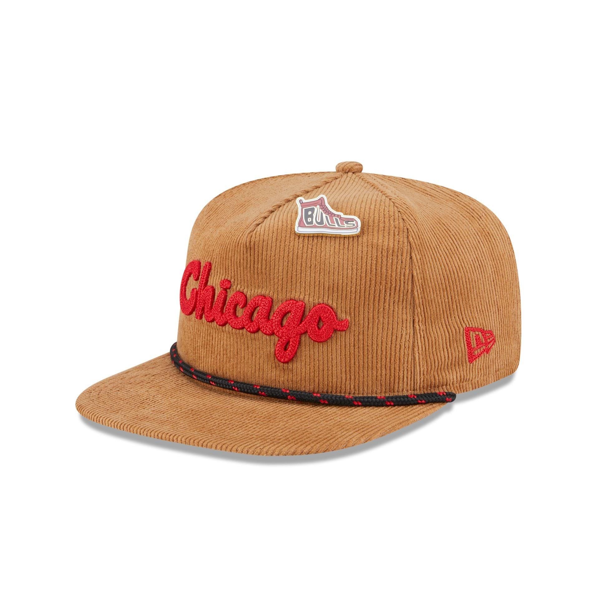 Chicago Bulls 2025 All-Star Game Fan Pack Corduroy Golfer Hat Male Product Image