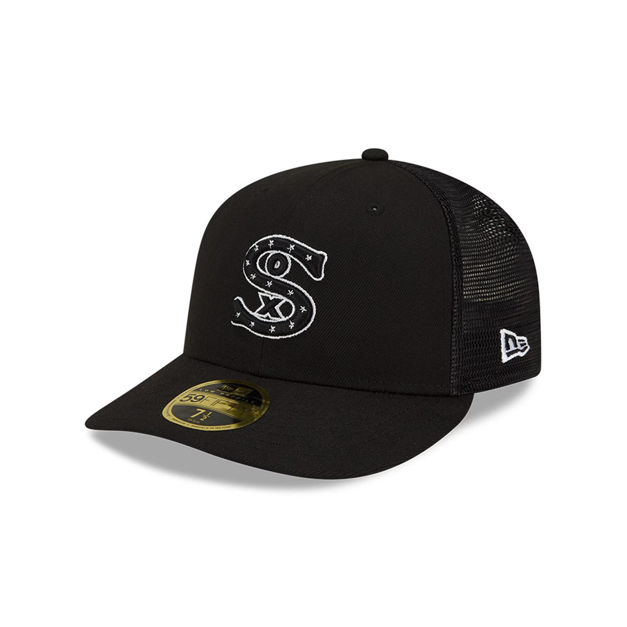 Men's New Era Black Chicago White Sox 2022 Batting Practice Low Profile 59FIFTY Fitted Hat,  Product Image