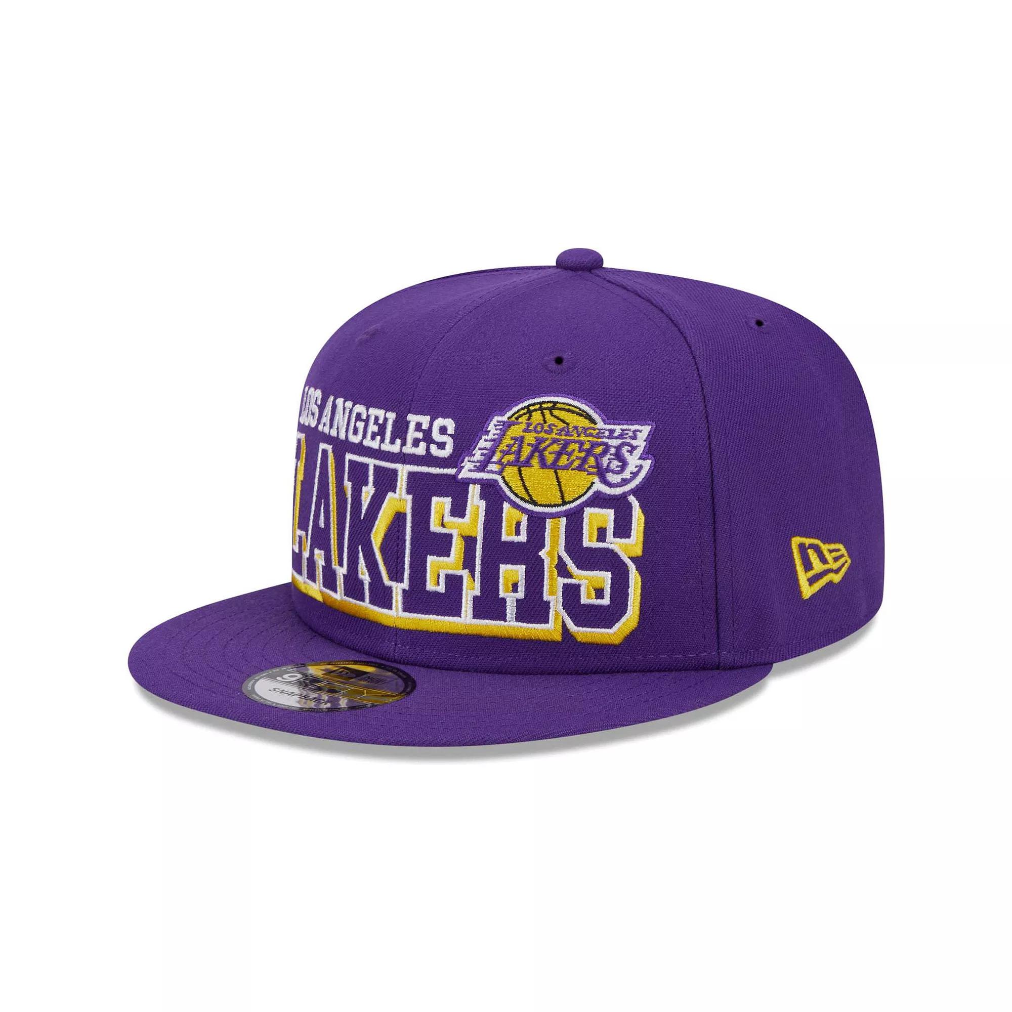Men's New Era Purple Los Angeles Lakers Gameday 9FIFTY Snapback Hat Product Image