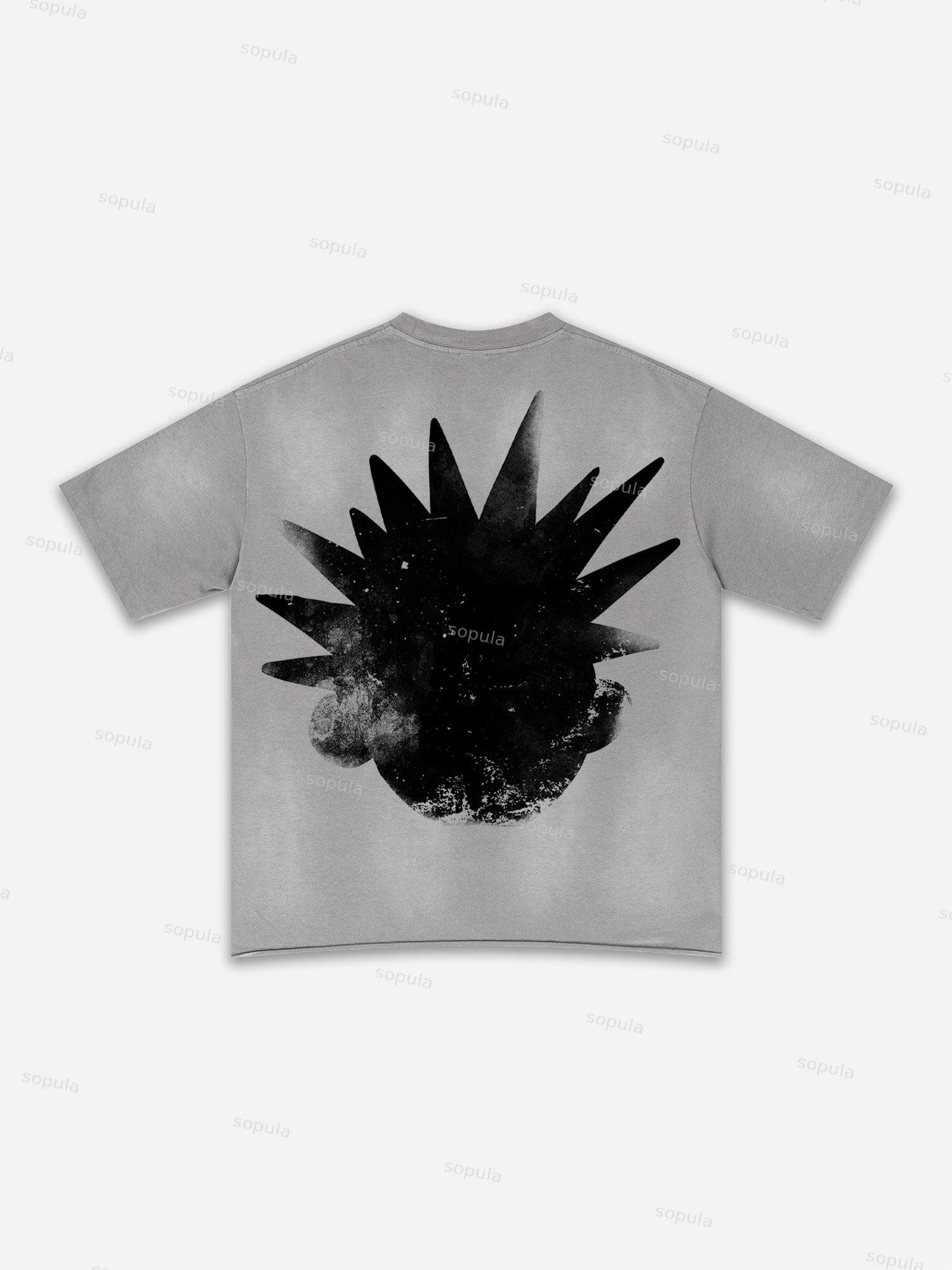 Child Of God Print Washed T-shirt Product Image